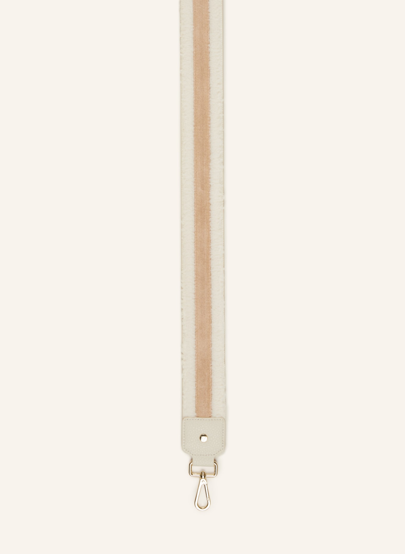 HEY MARLY Shoulder straps TEDDY, Color: ECRU/ BEIGE (Image 1)