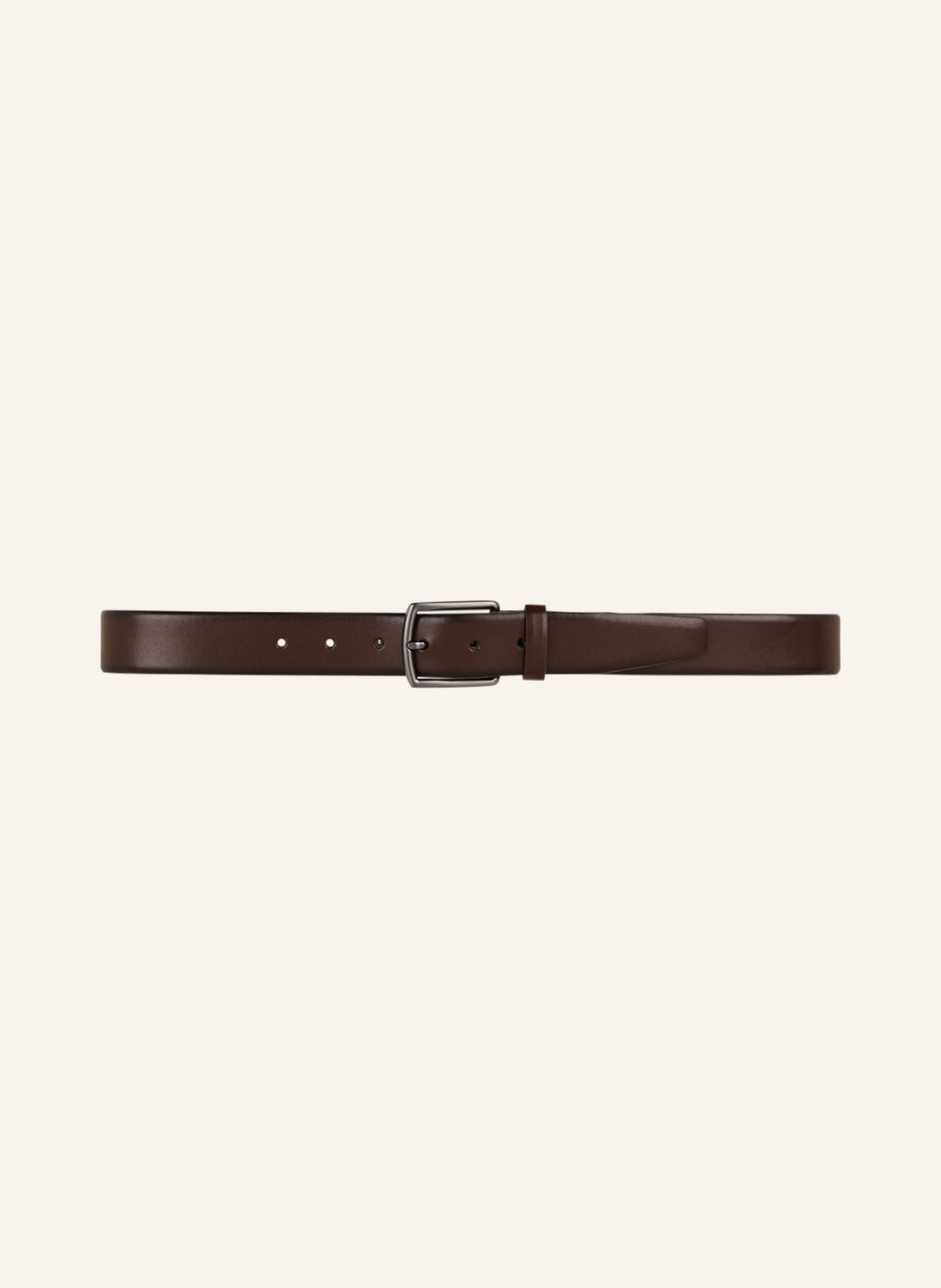BRAX Leather belt, Color: DARK BROWN (Image 2)