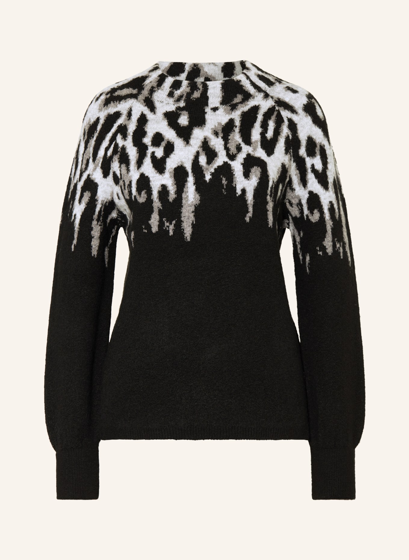 monari Sweater, Color: BLACK/ WHITE/ GRAY (Image 1)