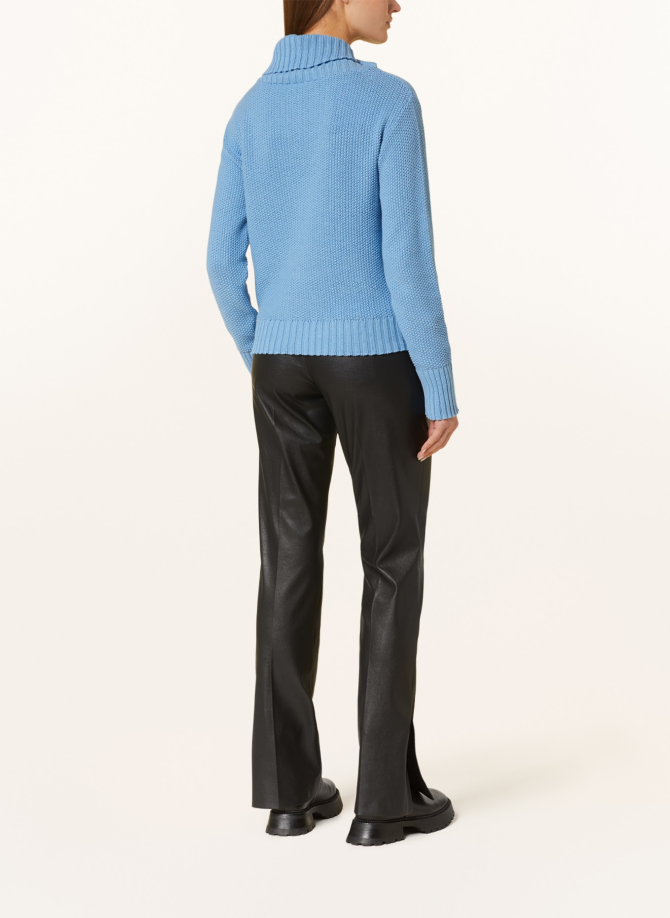 monari Turtleneck sweater, Color: LIGHT BLUE (Image 3)