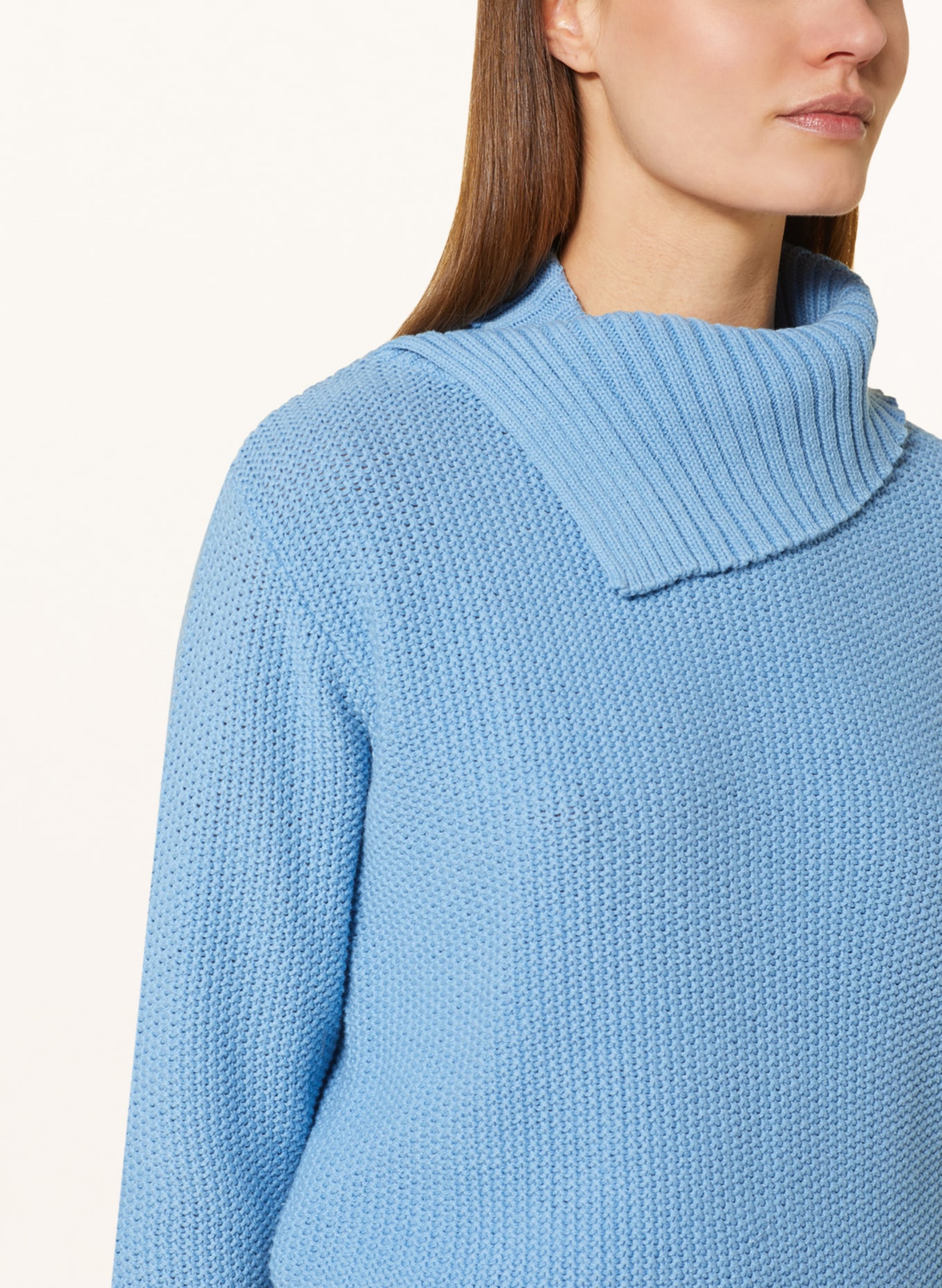 monari Turtleneck sweater, Color: LIGHT BLUE (Image 4)