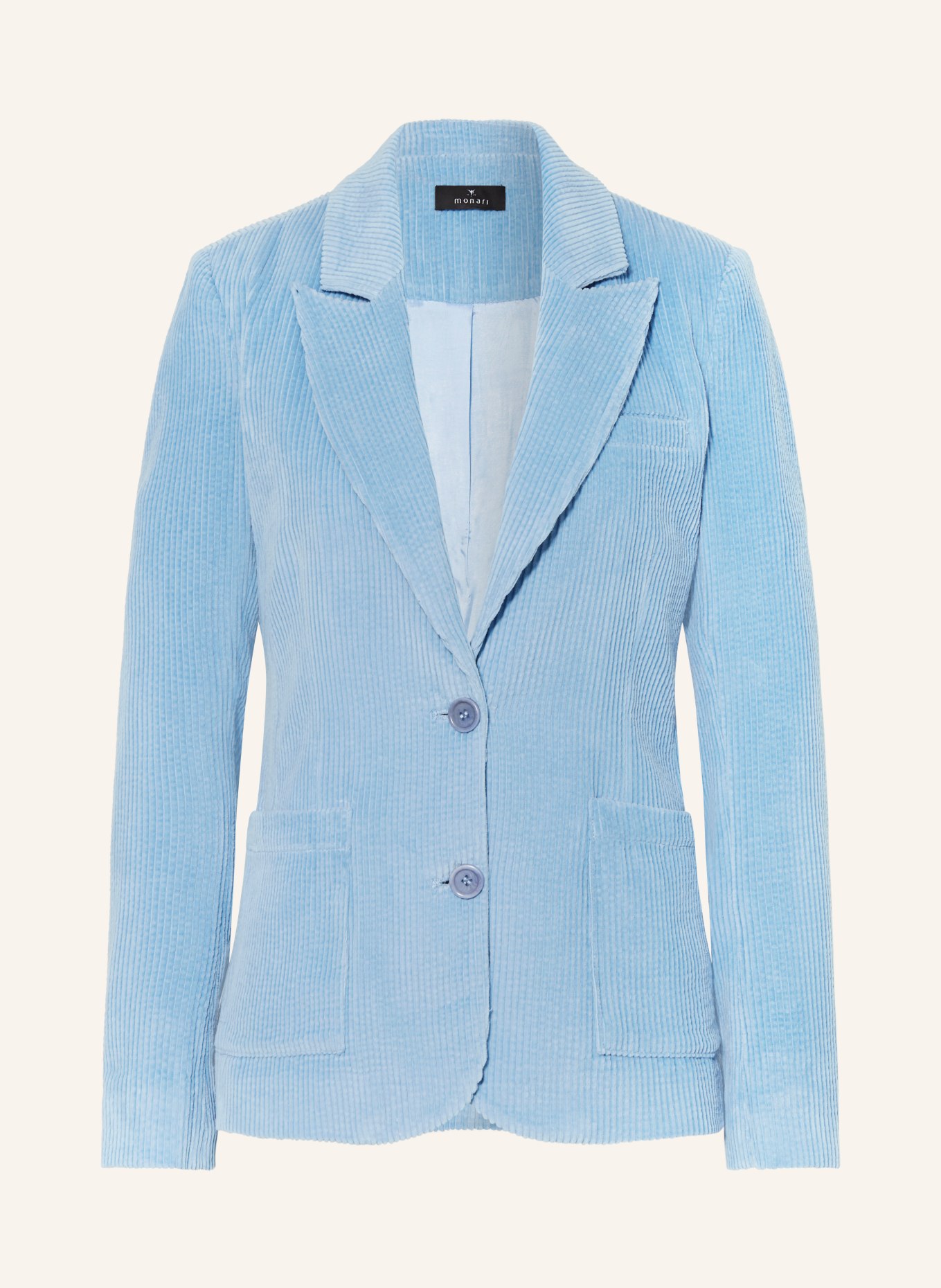 monari Corduroy blazer, Color: LIGHT BLUE (Image 1)