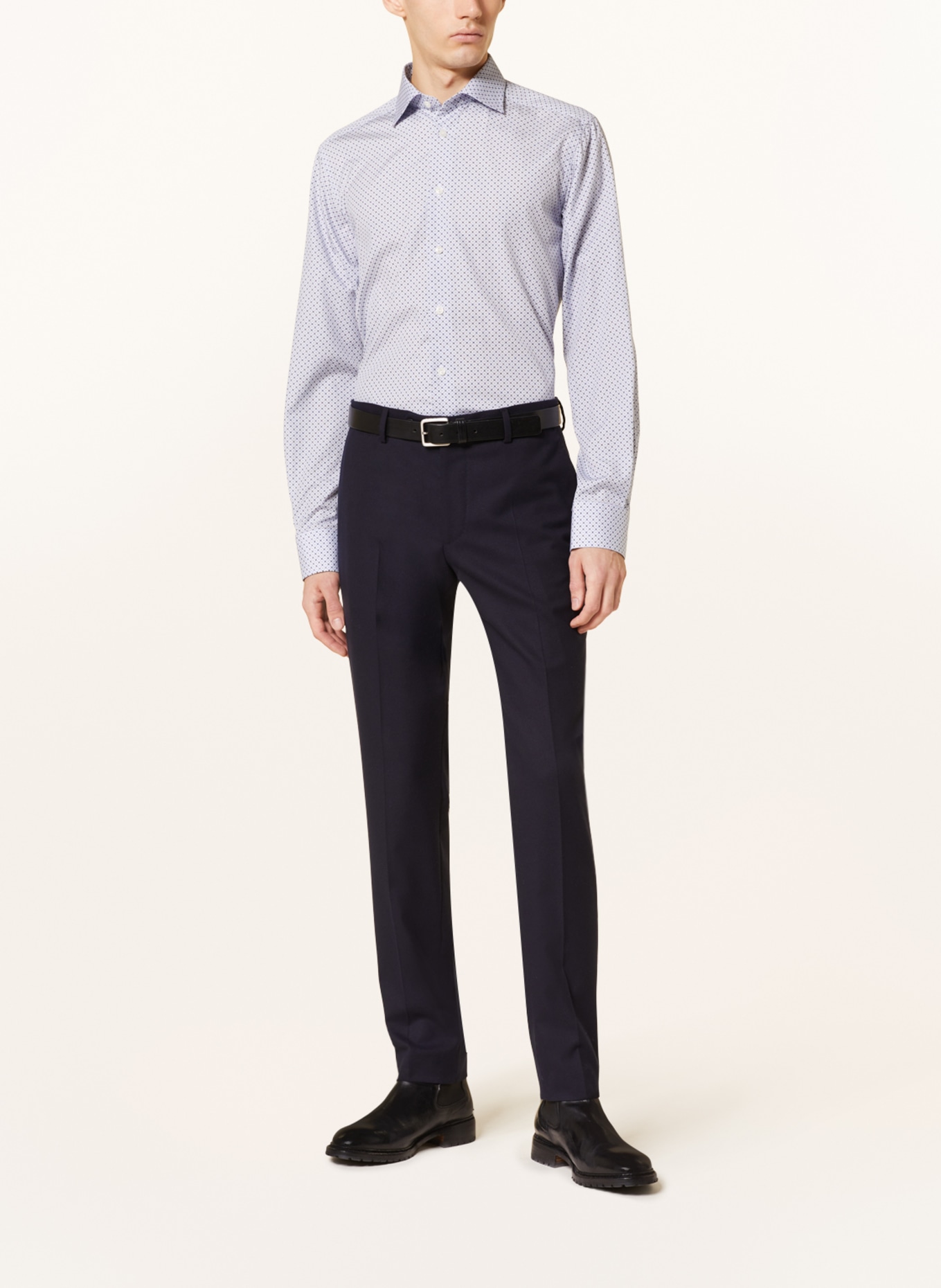 ETON Shirt contemporary fit, Color: LIGHT BLUE/ WHITE/ BLACK (Image 2)