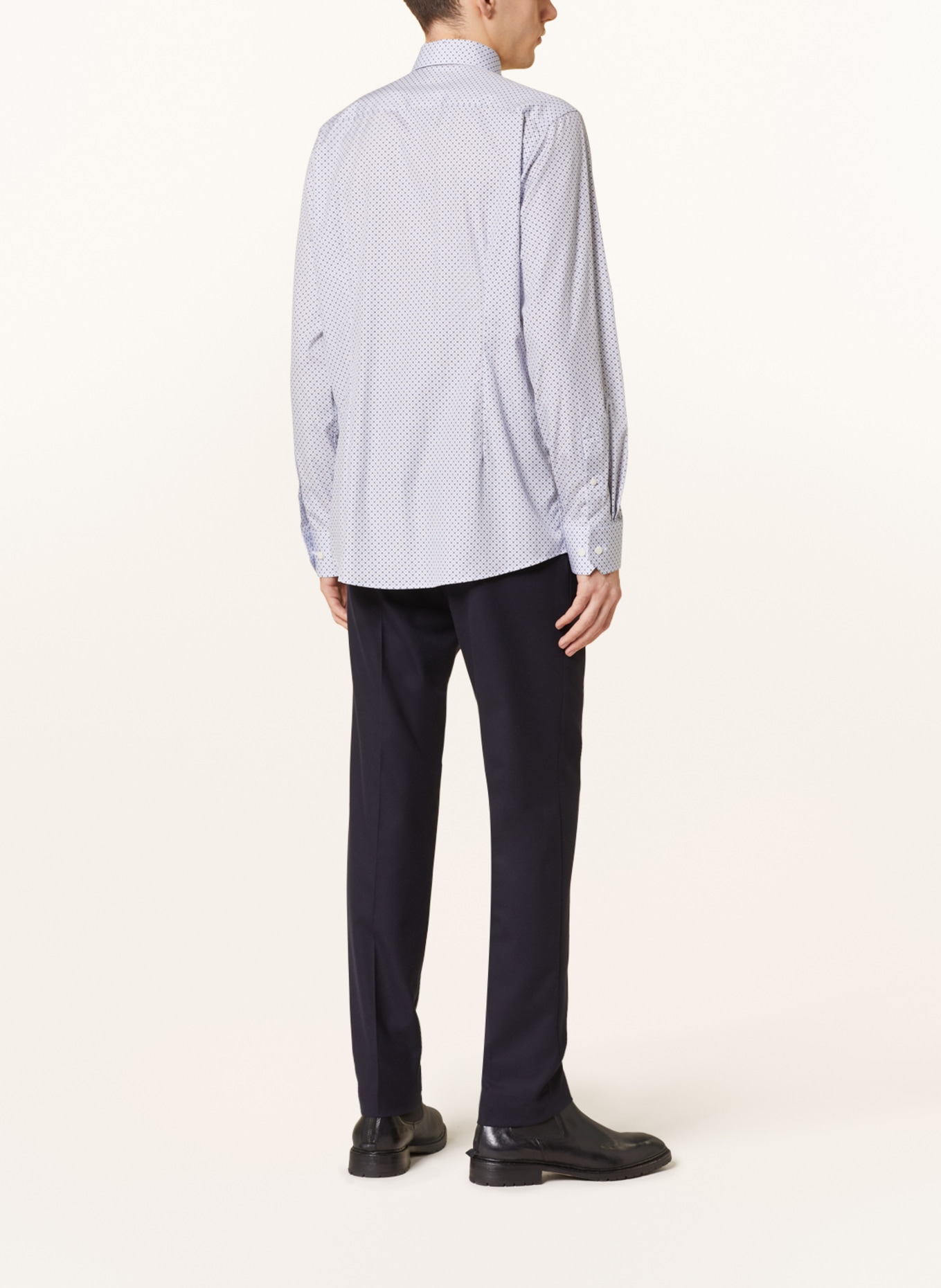 ETON Shirt contemporary fit, Color: LIGHT BLUE/ WHITE/ BLACK (Image 3)