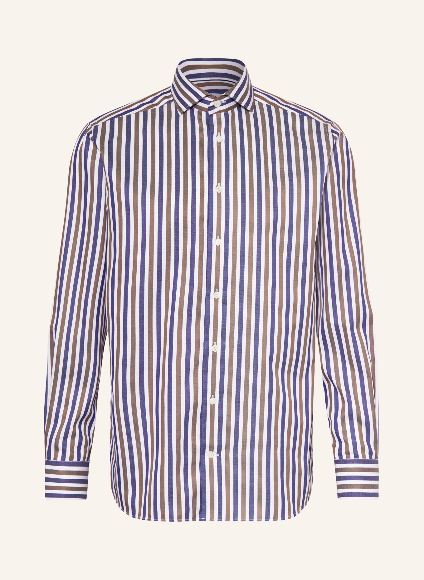 ETON Shirt contemporary fit, Color: DARK BLUE/ KHAKI/ WHITE (Image 1)
