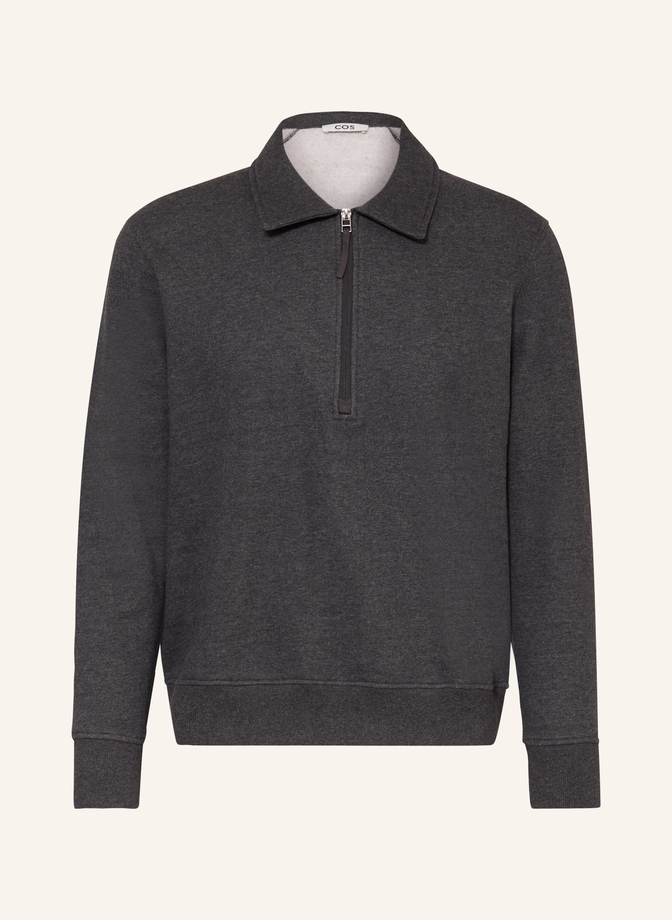 COS Sweatshirt: DUNKELGRAU