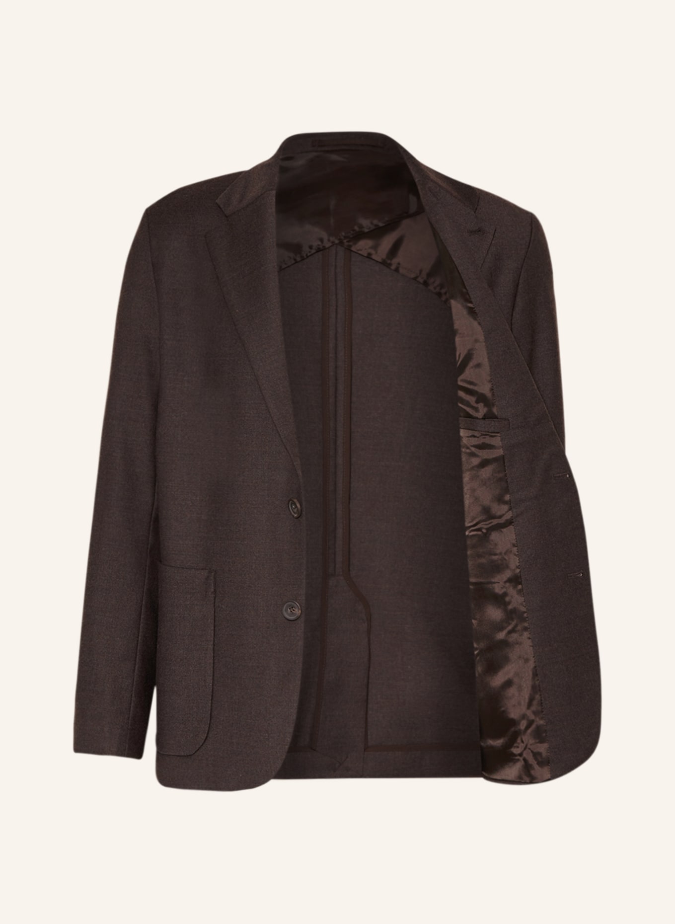 COS Tailored jacket regular fit, Color: BROWN (Image 4)