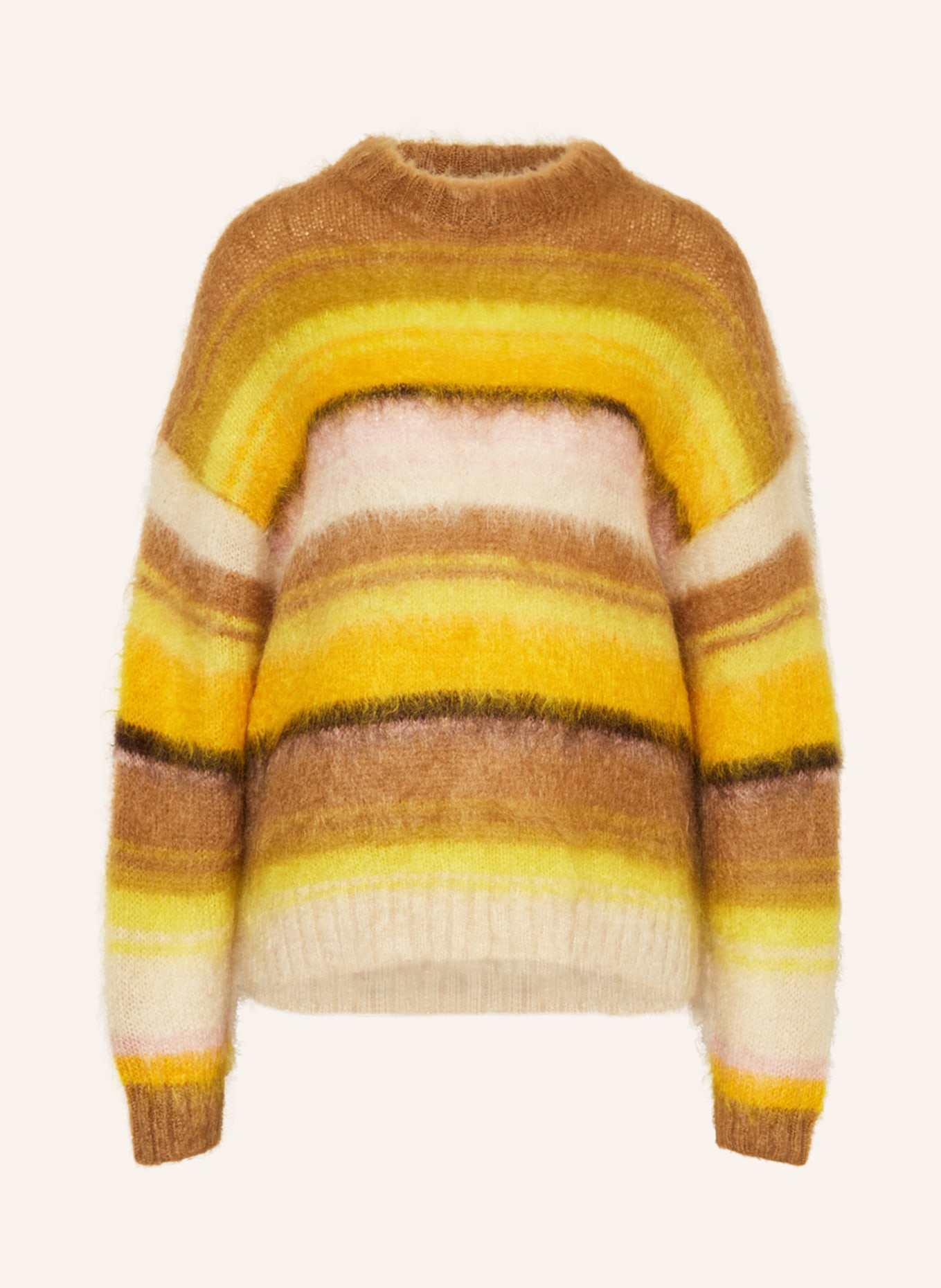 COS Mohair sweater, Color: BROWN/ YELLOW/ PINK (Image 1)
