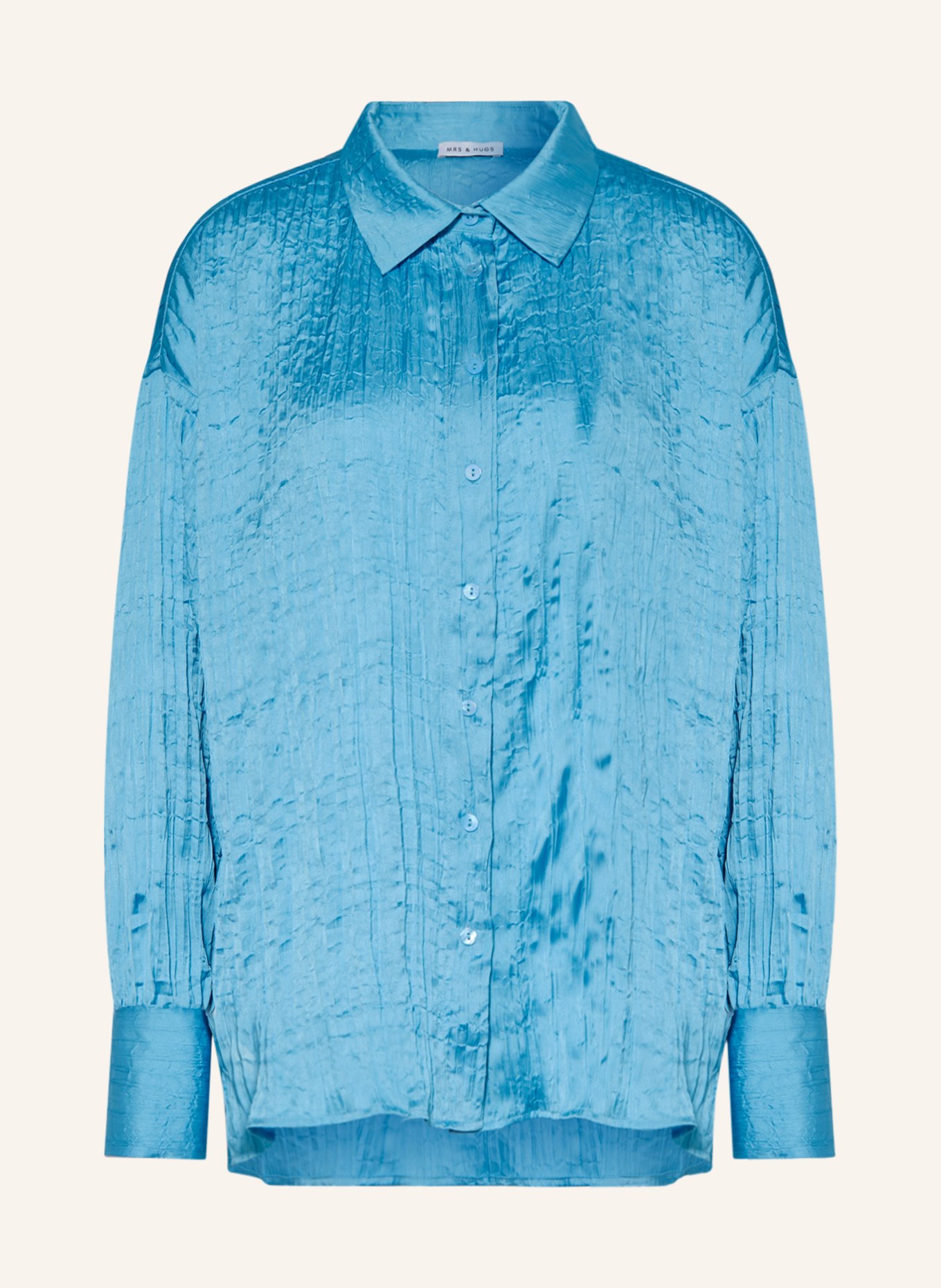 MRS & HUGS Shirt blouse, Color: BLUE (Image 1)
