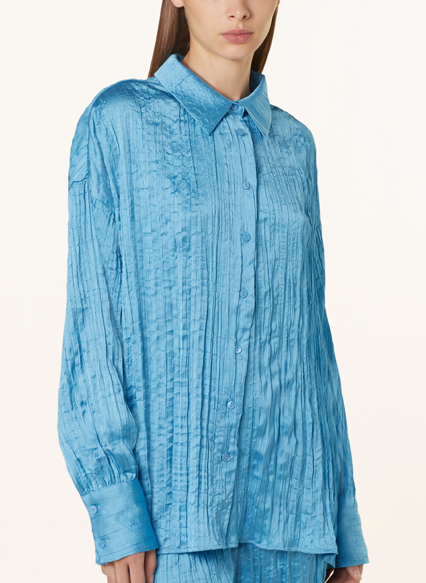 MRS & HUGS Shirt blouse, Color: BLUE (Image 4)