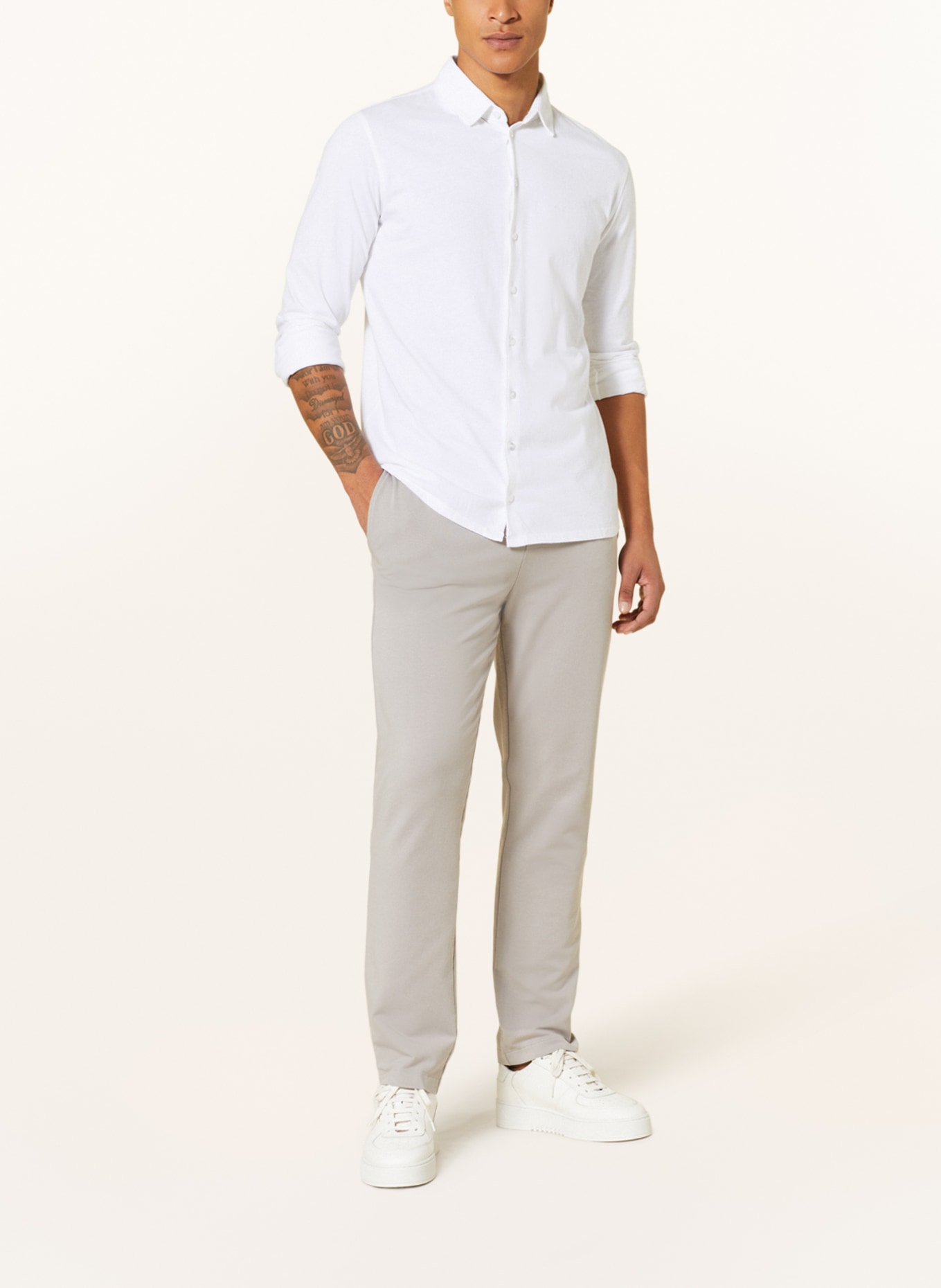 Juvia Jersey shirt KOA slim fit, Color: WHITE (Image 2)