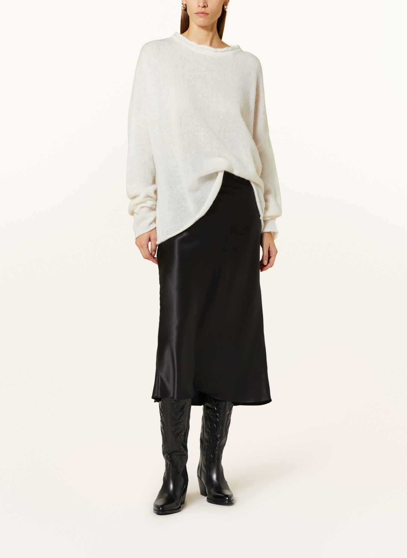 by Aylin Koenig Alpaca sweater HELENA, Color: WHITE (Image 2)