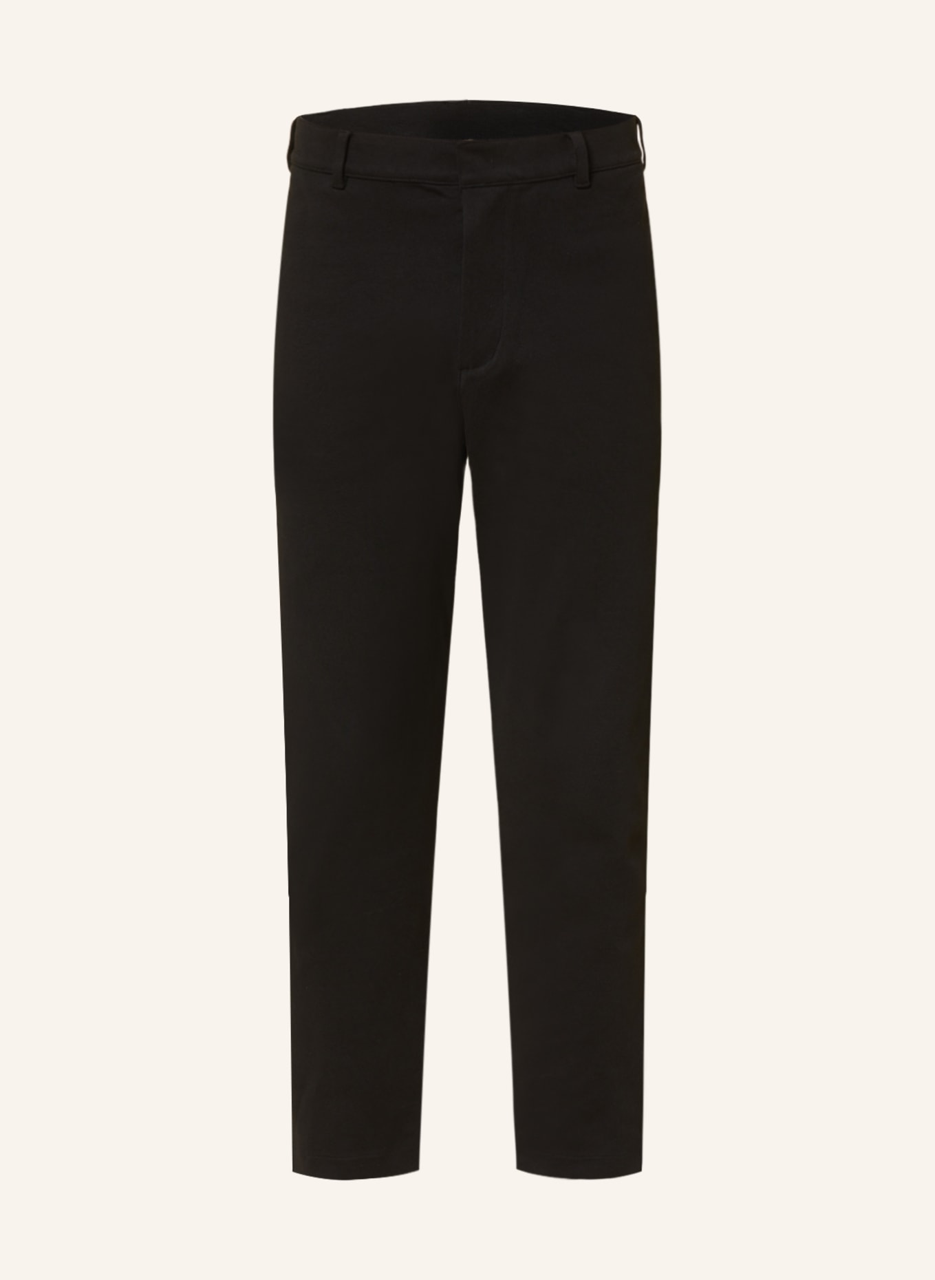 COS Jersey pants tapered fit, Color: BLACK (Image 1)