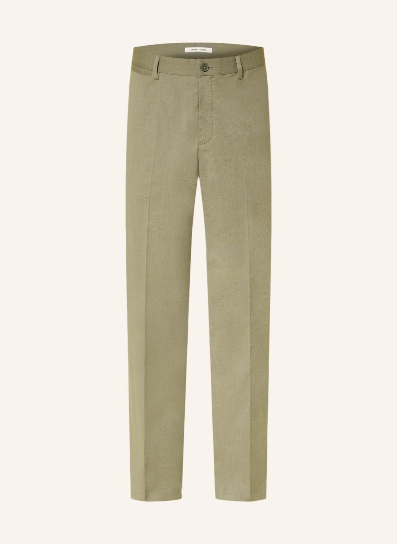 SAMSØE  SAMSØE Trousers SAJOHNNY regular fit, Color: OLIVE (Image 1)