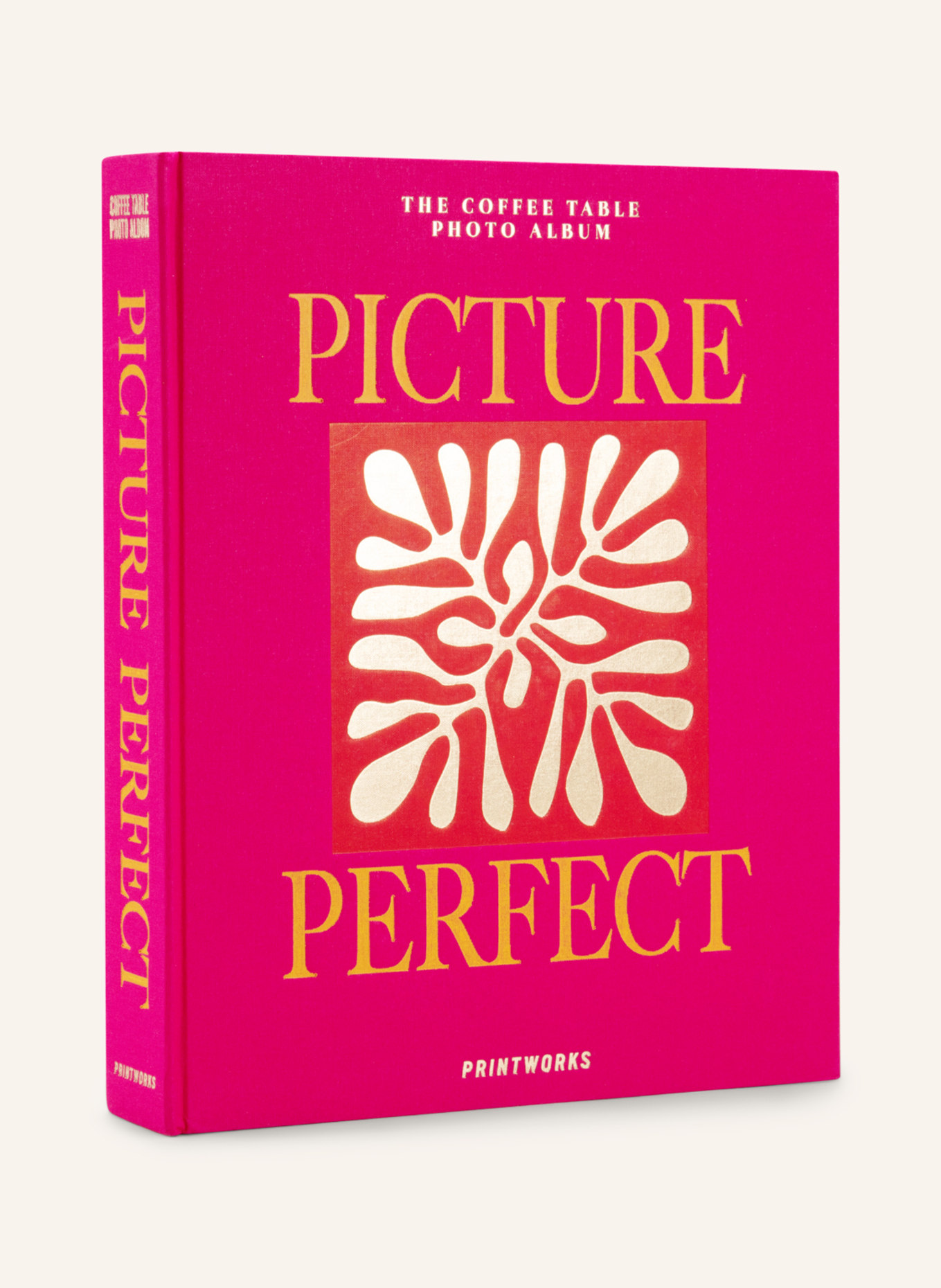 PRINTWORKS Fotoalbum PICTURE PERFECT, Farbe: PINK/ GELB (Bild 1)