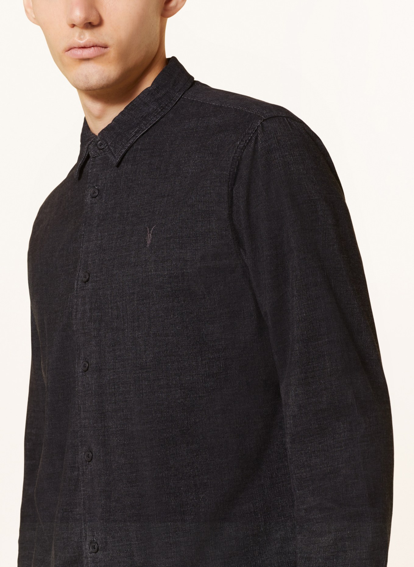 ALLSAINTS Shirt LORELLA medium fit, Color: BLACK (Image 4)