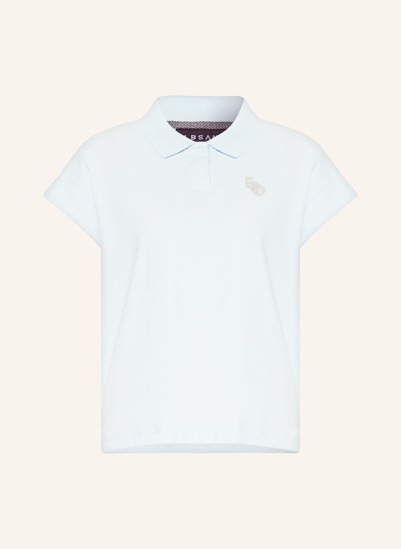 ELBSAND Piqué-Poloshirt TORVI, Farbe: HELLBLAU (Bild 1)