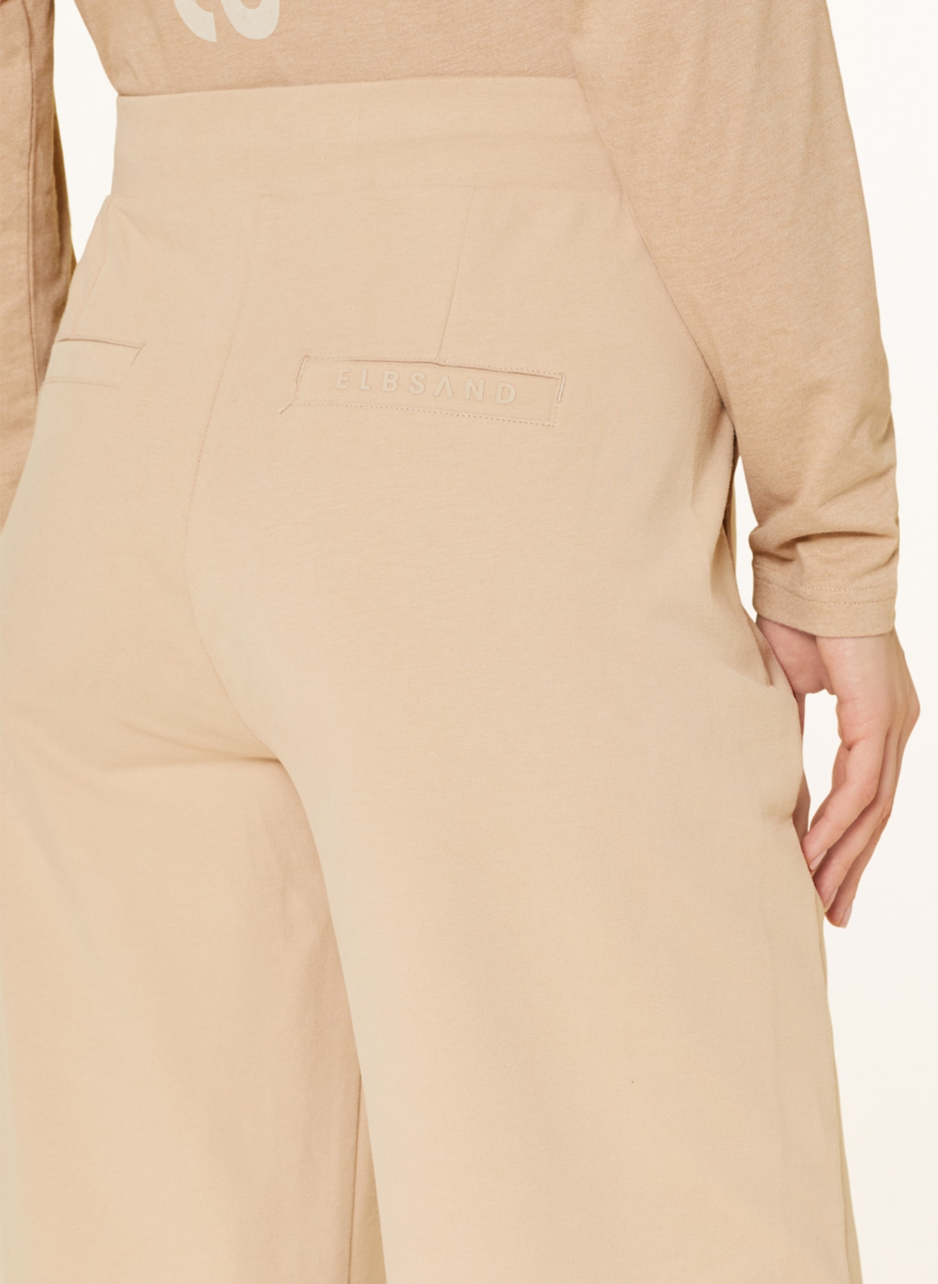 ELBSAND Sweatpants NEAH, Color: LIGHT BROWN (Image 5)