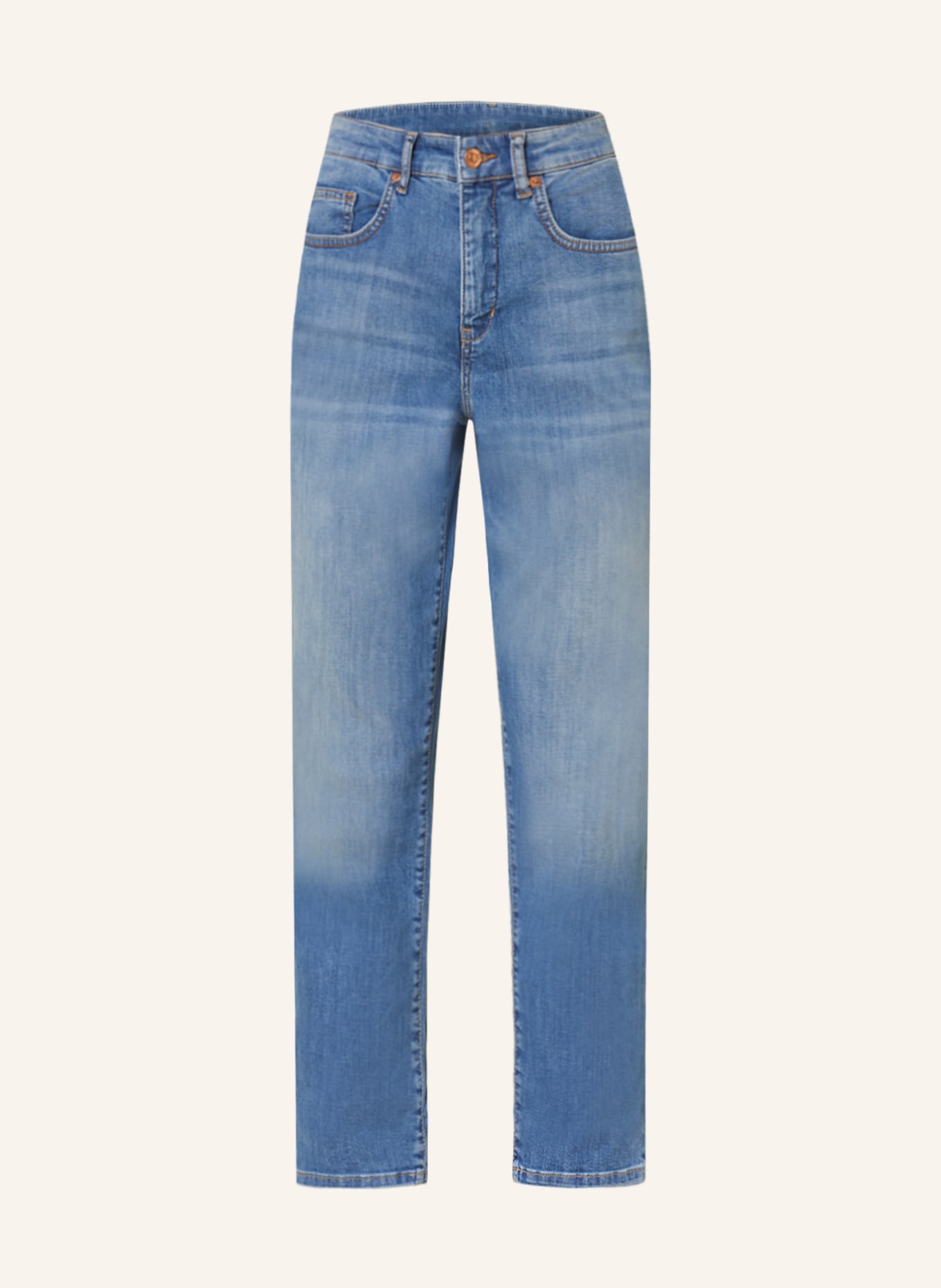 MAC Mom jeans CAROL, Color: D557 used mid blue (Image 1)