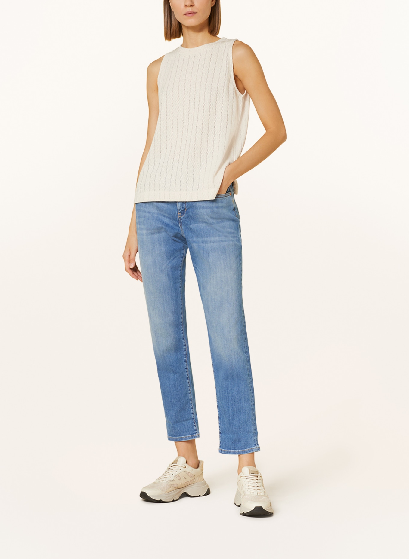 MAC Mom jeans CAROL, Color: D557 used mid blue (Image 2)