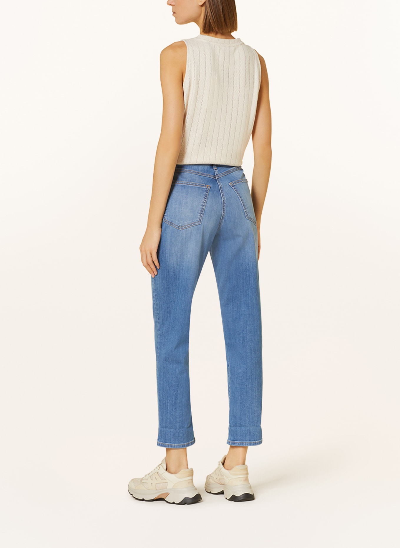 MAC Mom jeans CAROL, Color: D557 used mid blue (Image 3)