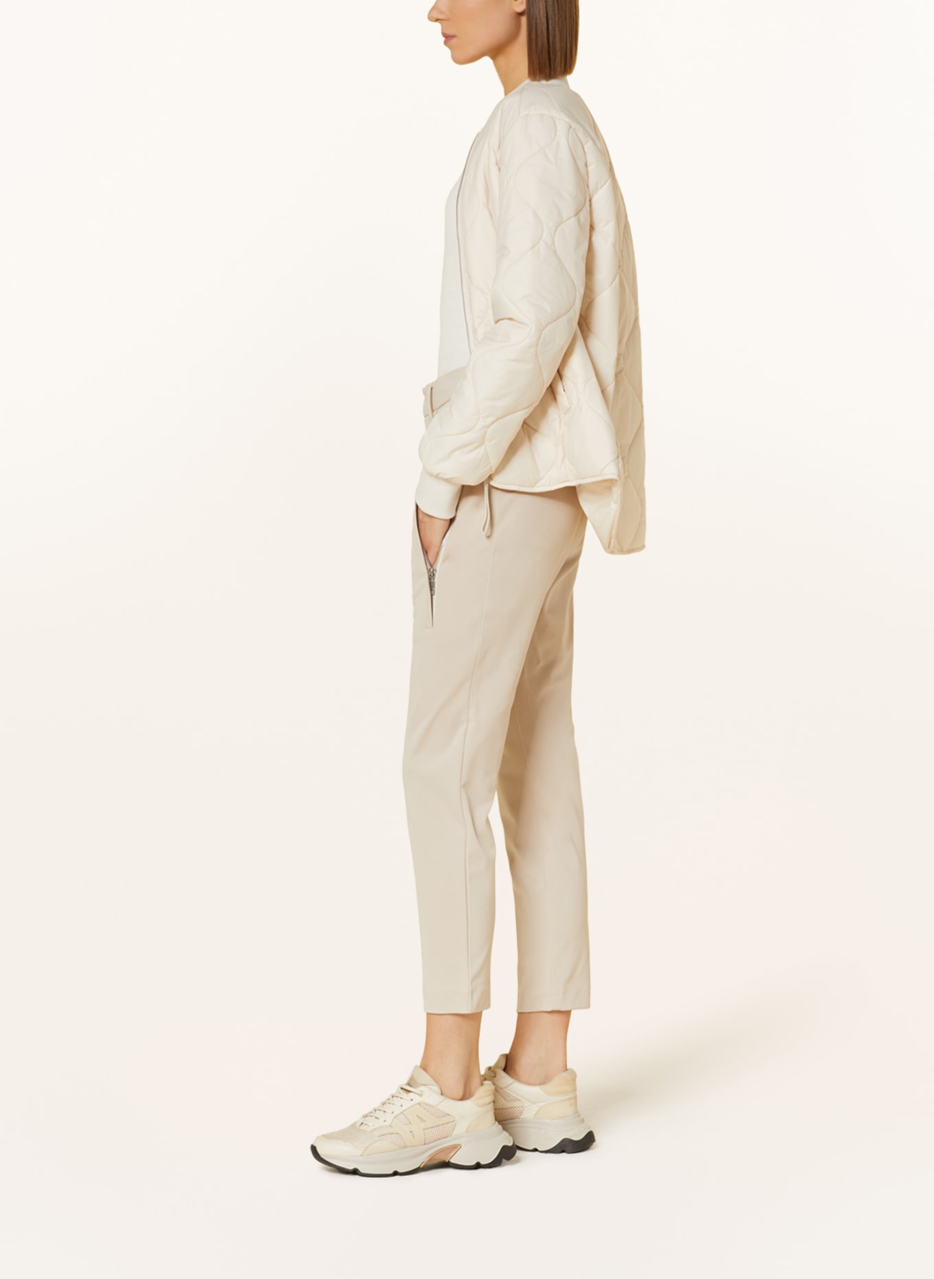 MAC Jersey trousers FUTURE, Color: BEIGE (Image 4)