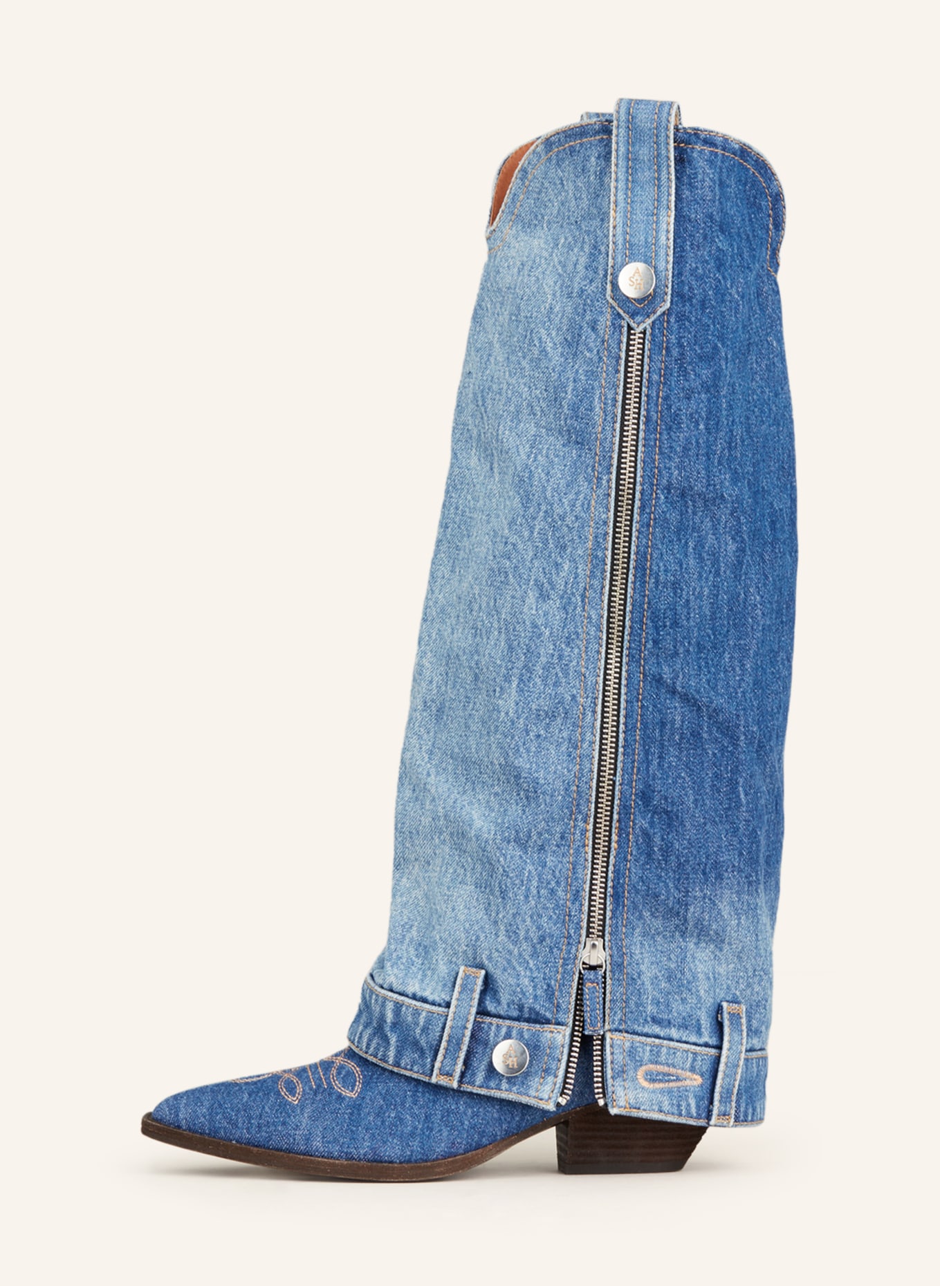 ash Cowboy boots DESPERADO, Color: BLUE (Image 4)