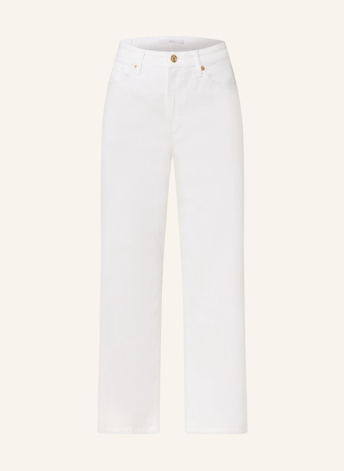 MAC Kuloty jeansowe CULOTTE, Kolor: D010 WHITE DENIM (Obrazek 1)