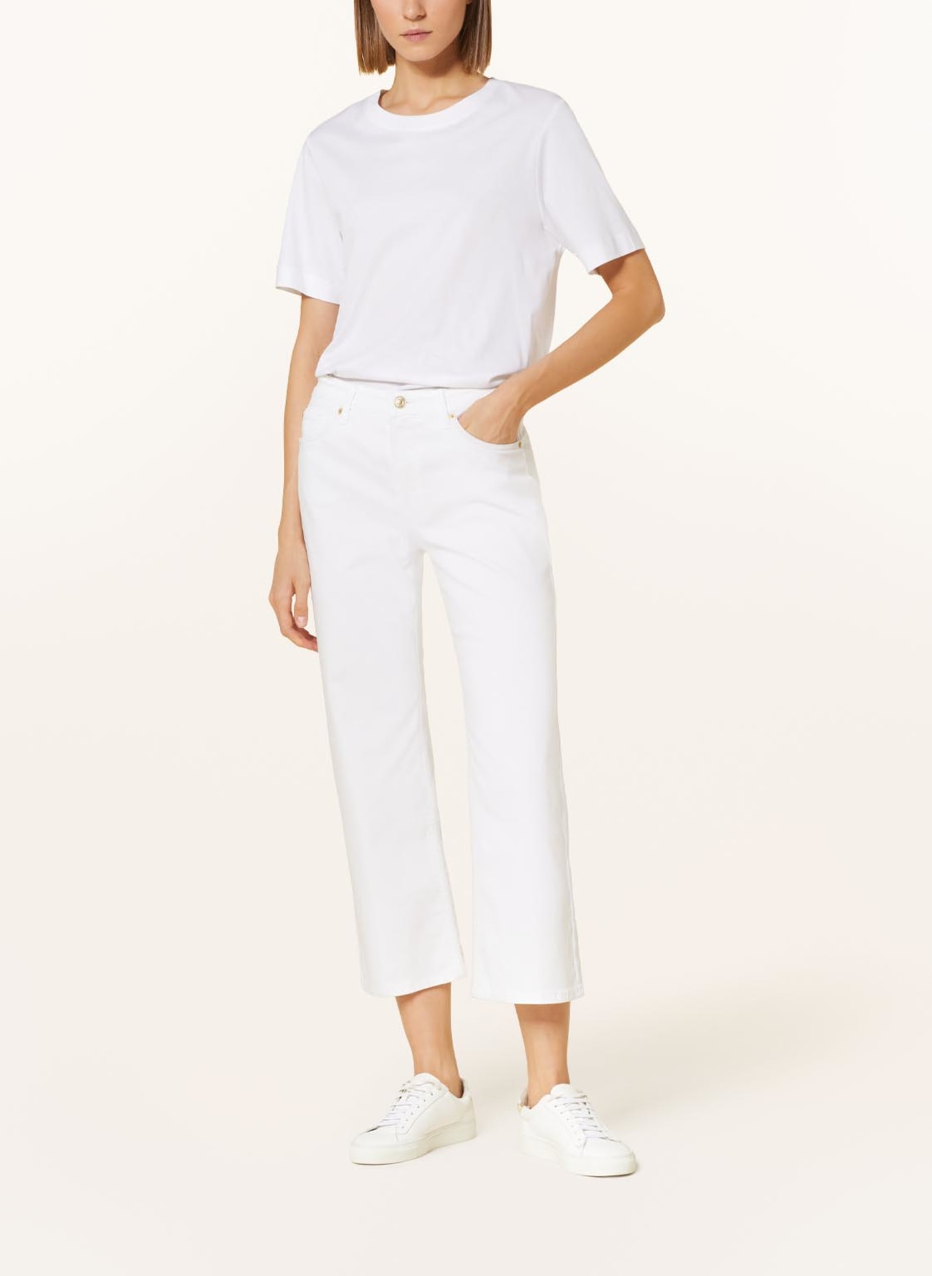 MAC Jeans-Culotte CULOTTE, Farbe: D010 WHITE DENIM (Bild 2)