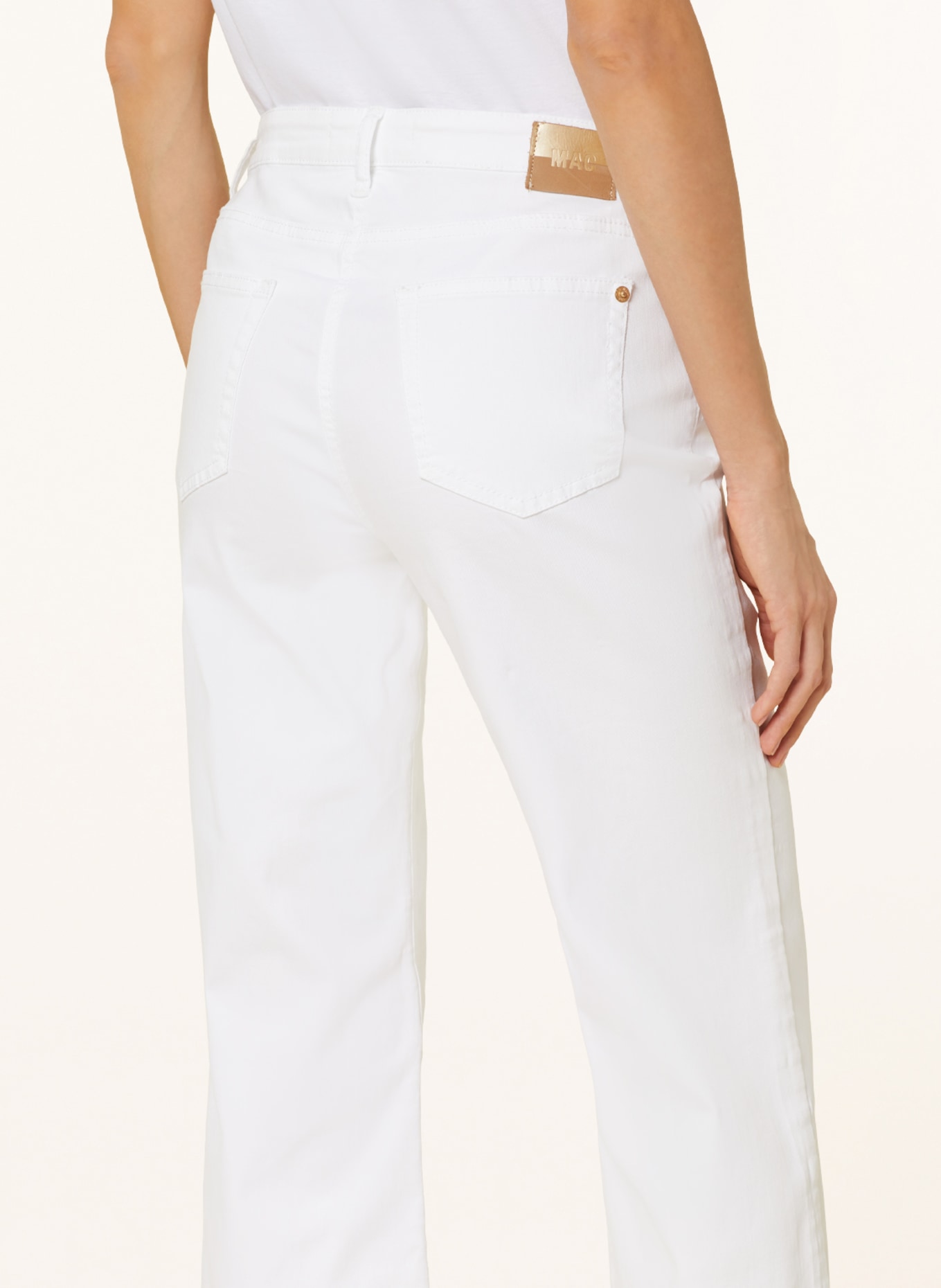 MAC Jeans-Culotte CULOTTE, Farbe: D010 WHITE DENIM (Bild 5)