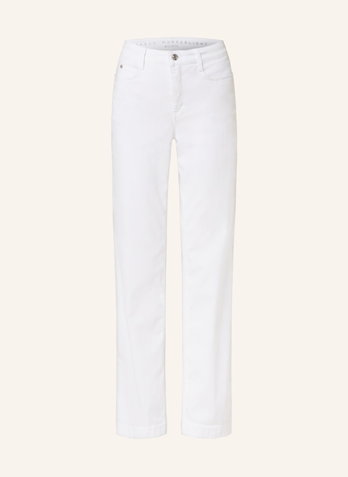 MAC Straight Jeans DREAM WIDE, Farbe: D010 WHITE DENIM (Bild 1)