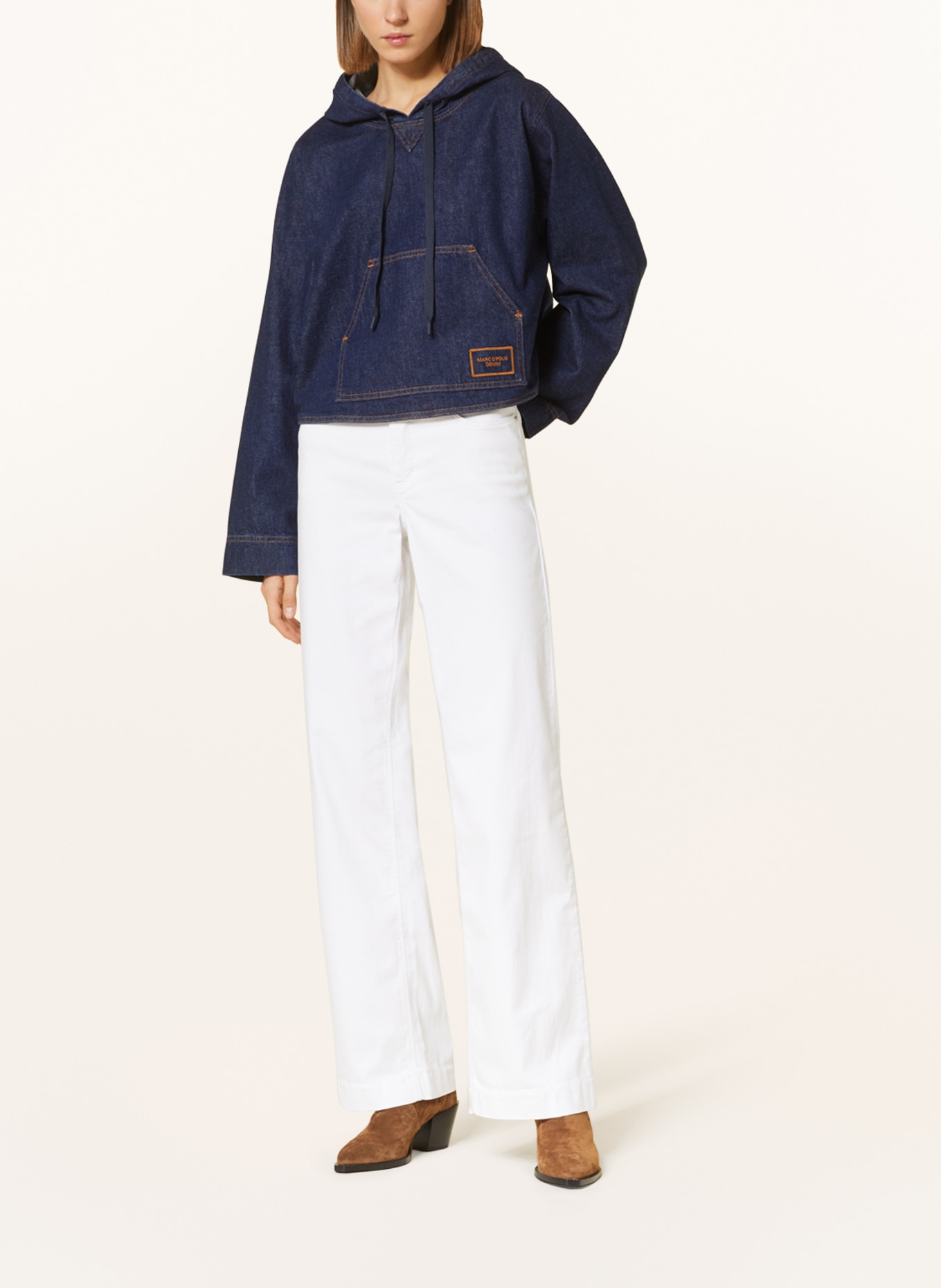 MAC Straight jeans DREAM WIDE, Color: D010 WHITE DENIM (Image 2)