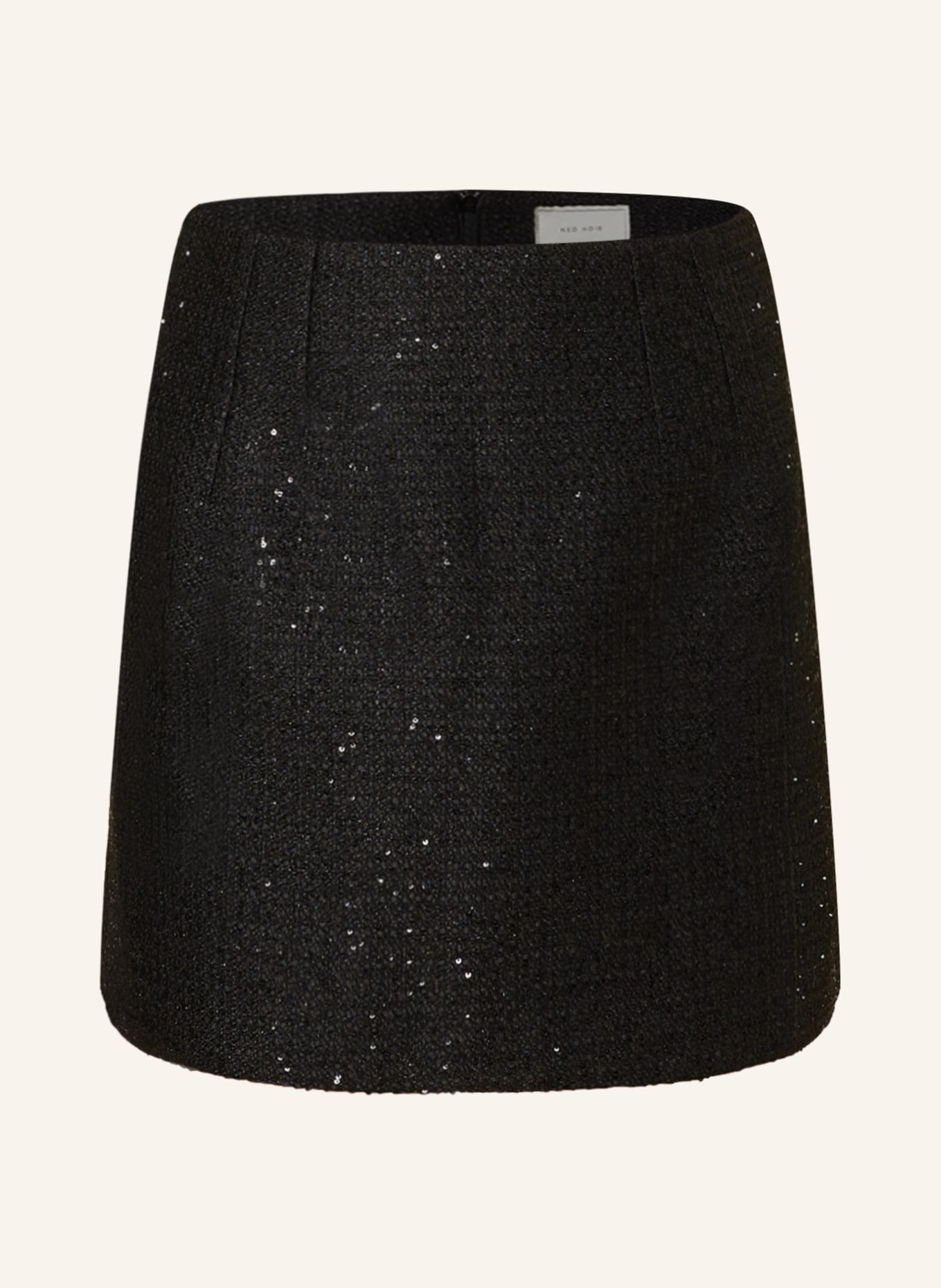 NEO NOIR Skirt HELMINE with sequins, Color: BLACK (Image 1)