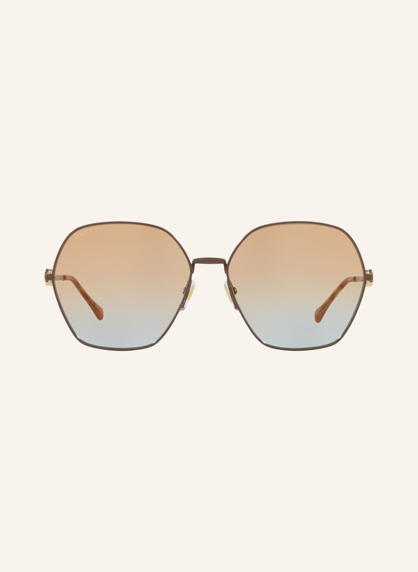 GUCCI Sunglasses GG1335S, Color: 1800D1 - BROWN/ BROWN BLUE GRADIENT (Image 2)