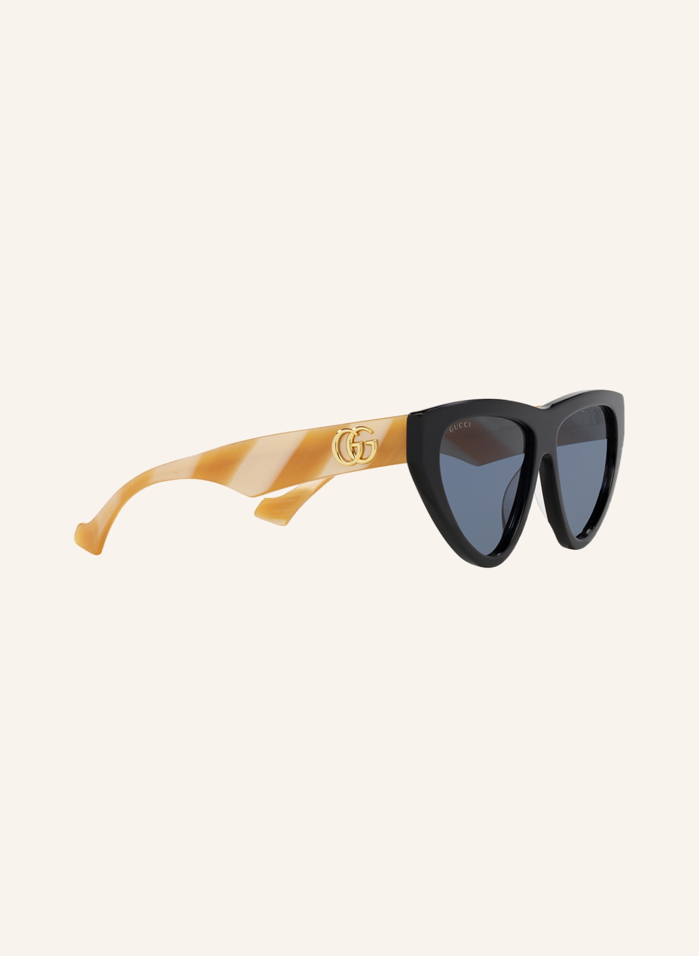 GUCCI Sunglasses, Color: 1100B1 - BLACK/ BLUE (Image 3)
