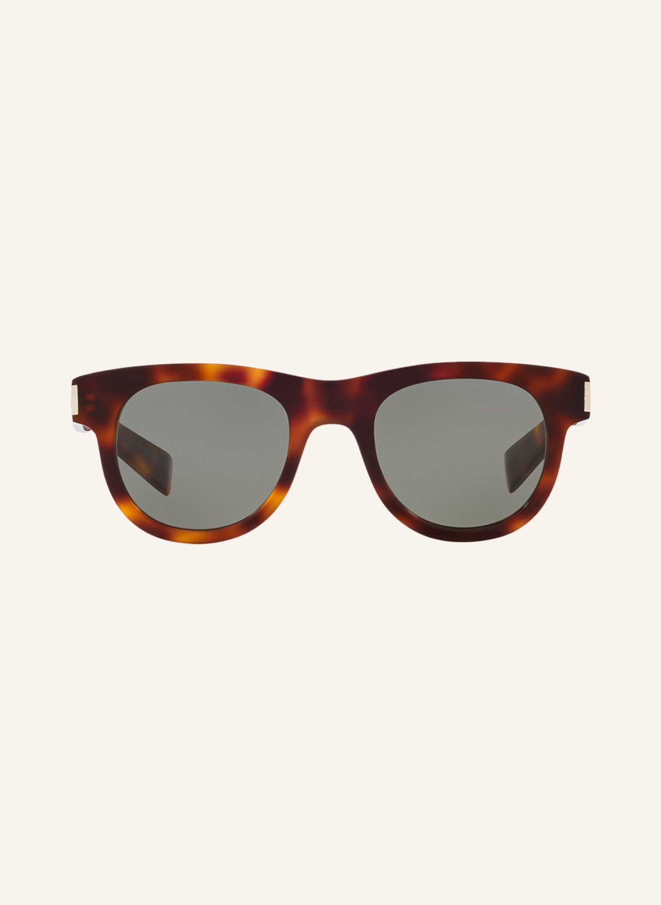 SAINT LAURENT Zonnebril YS000486: 4402J1 - HAVANA/ GROEN