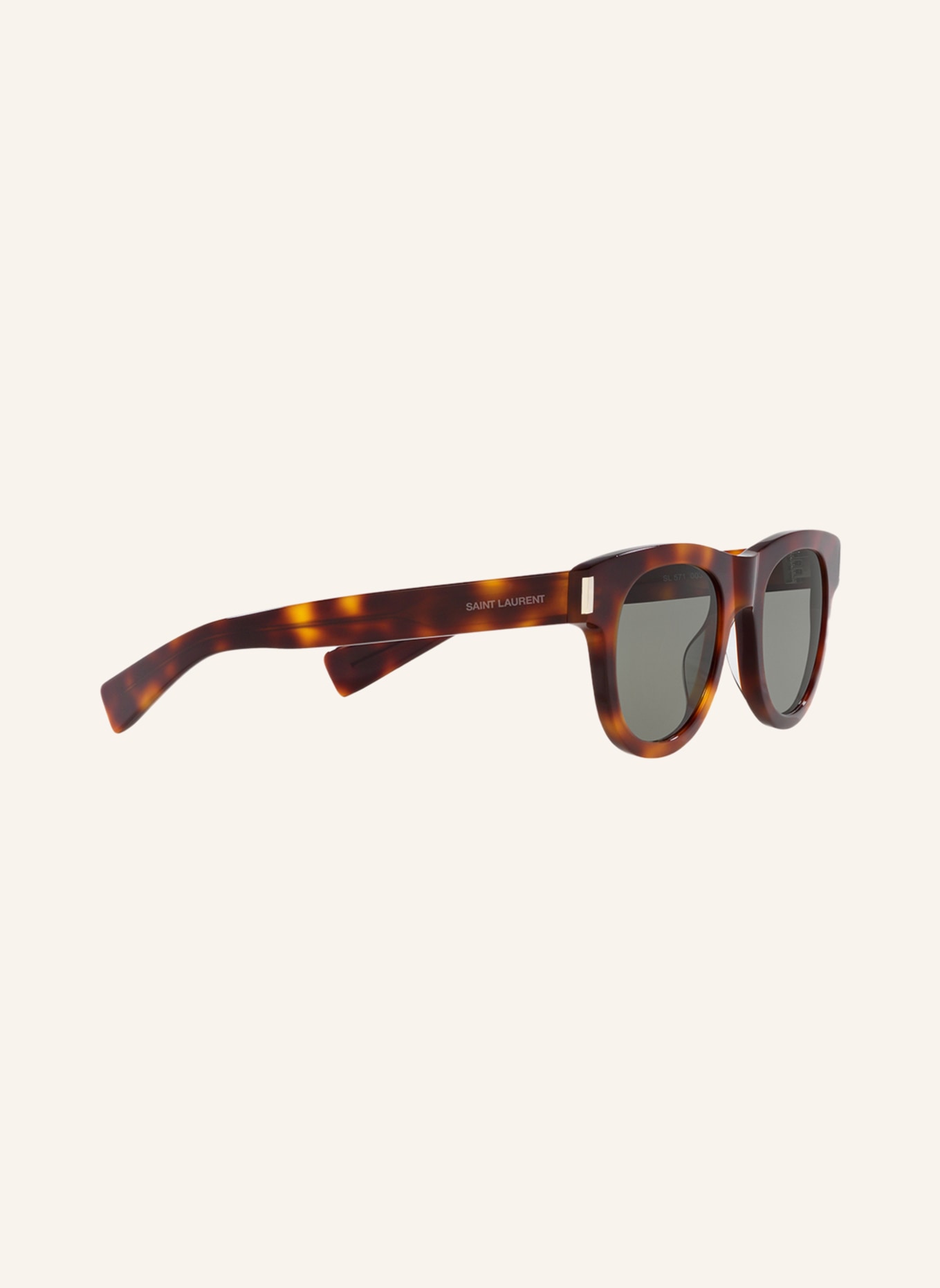 SAINT LAURENT Zonnebril YS000486: 4402J1 - HAVANA/ GROEN