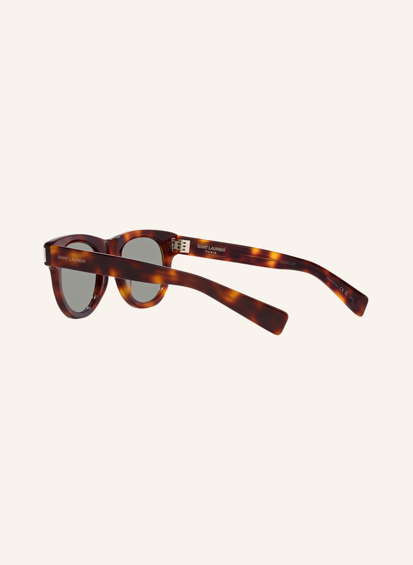 SAINT LAURENT Zonnebril YS000486: 4402J1 - HAVANA/ GROEN