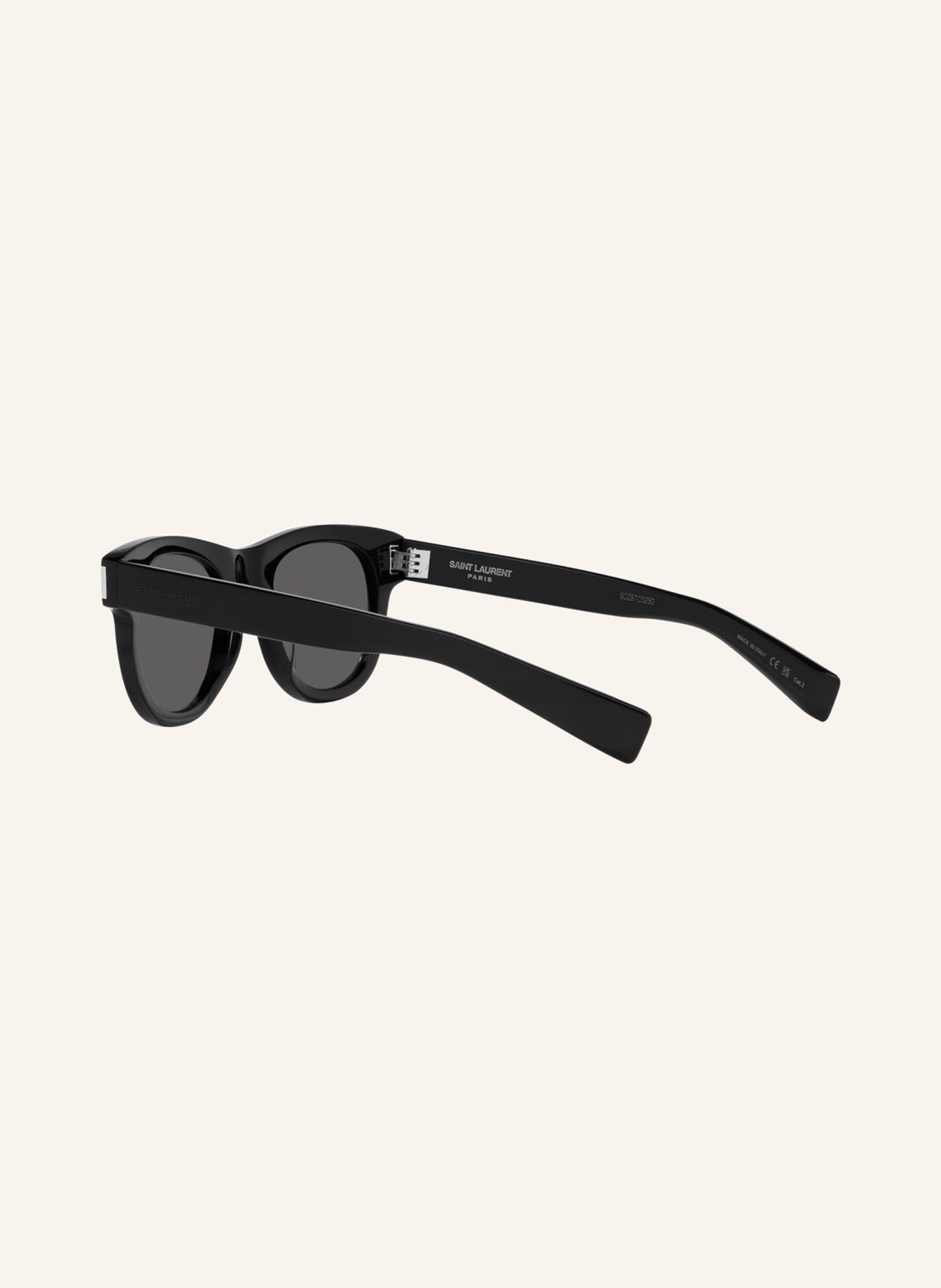 SAINT LAURENT Sunglasses YS000486, Color: 1100A1 - BLACK/BLACK (Image 4)