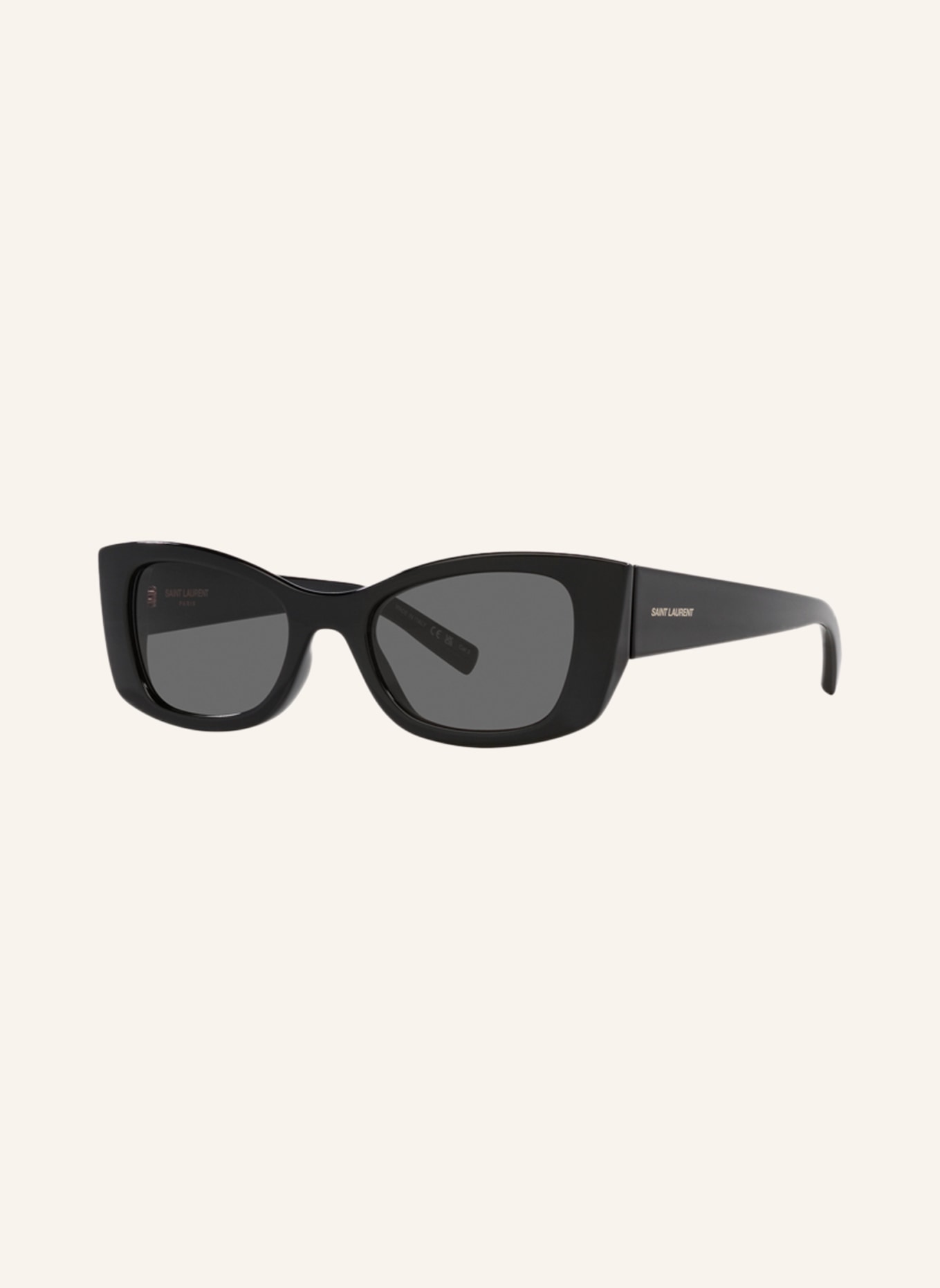 SAINT LAURENT Sunglasses 0YS000487, Color: 1100A1 - BLACK/BLACK (Image 1)