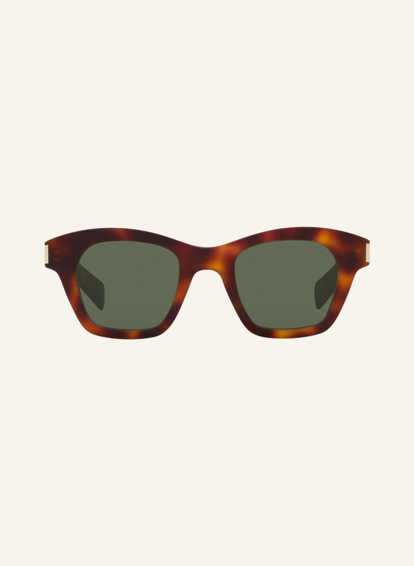 SAINT LAURENT Sunglasses YS000496, Color: 4402J1 - HAVANA/GREEN (Image 2)