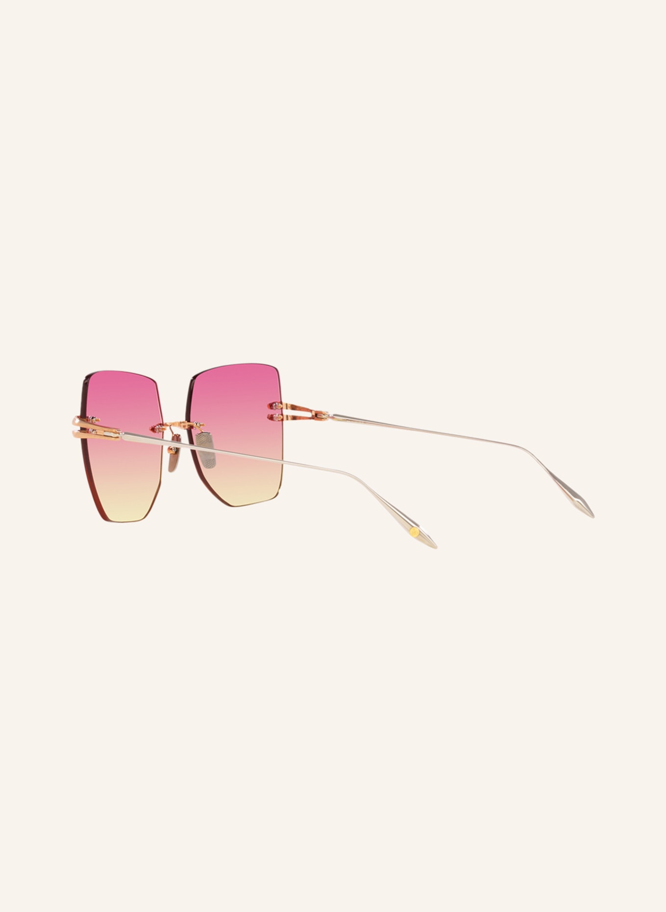 DITA Sunglasses D4000434 EMBRA SUN, Color: 2370R1 - ROSE GOLD/ PINK/ YELLOW GRADIENT (Image 4)