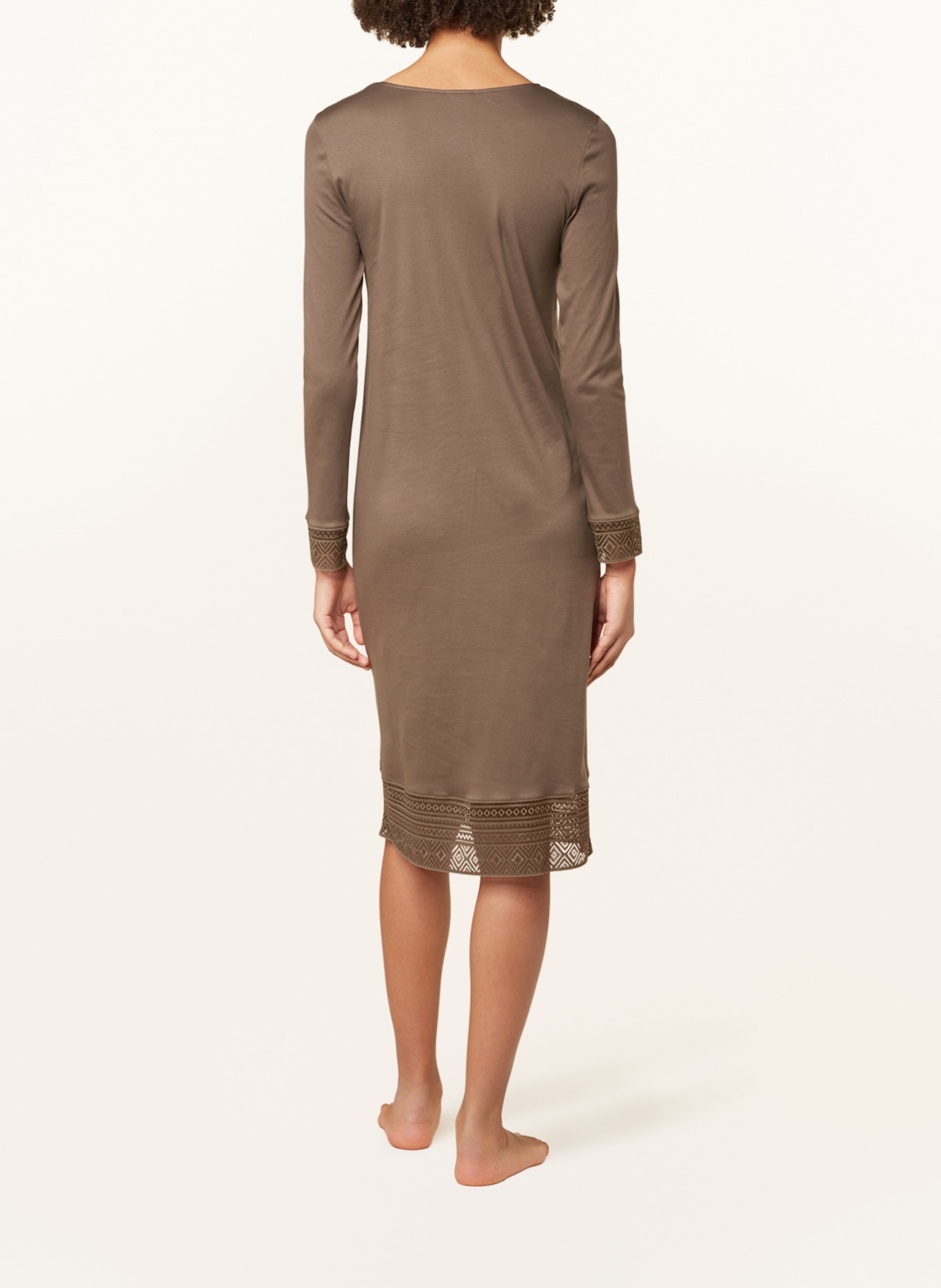 HANRO Nightgown JONA, Color: OLIVE (Image 3)