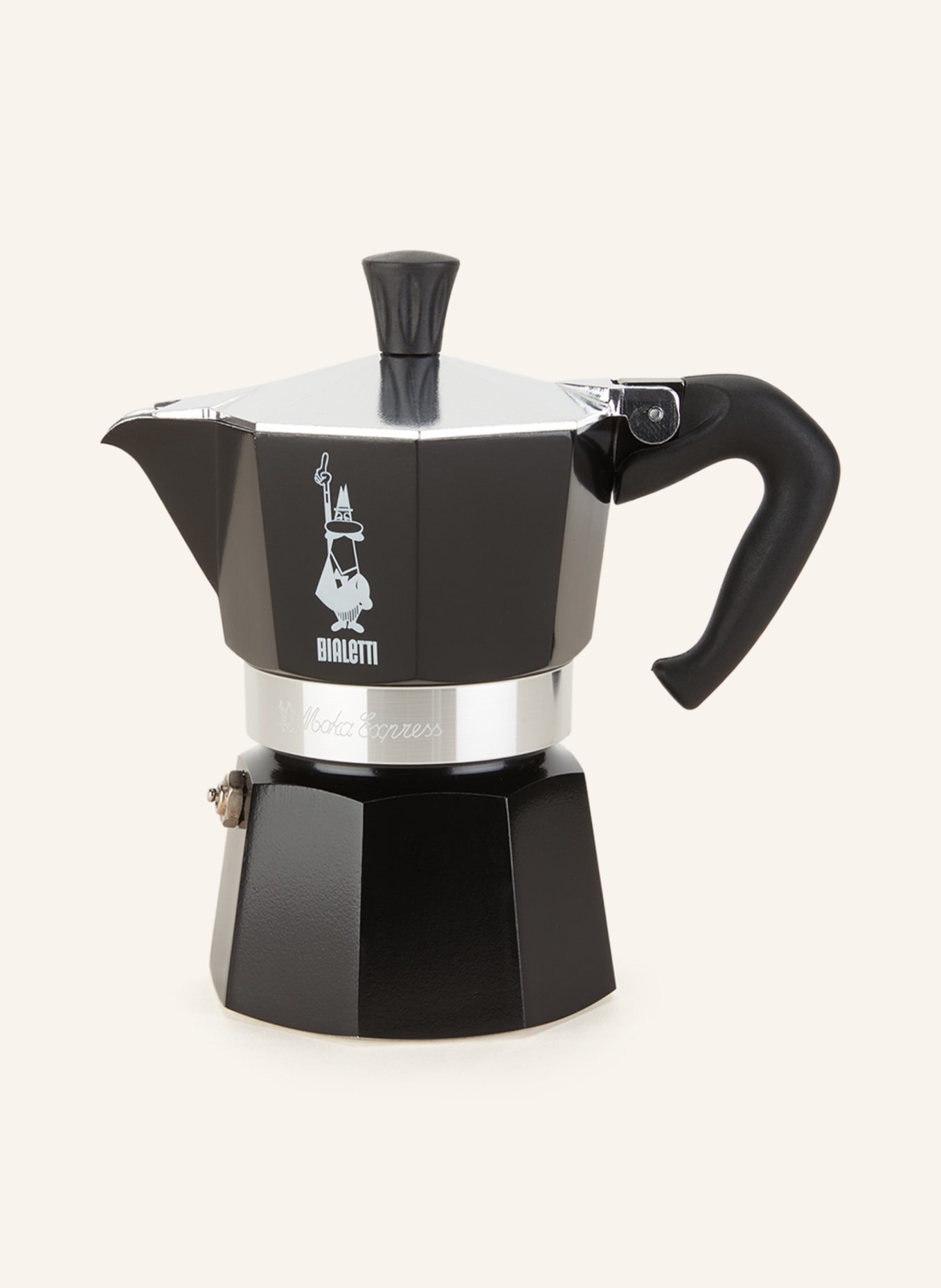 BIALETTI Espresso maker MOKA EXPRESS, Color: BLACK/ SILVER (Image 1)
