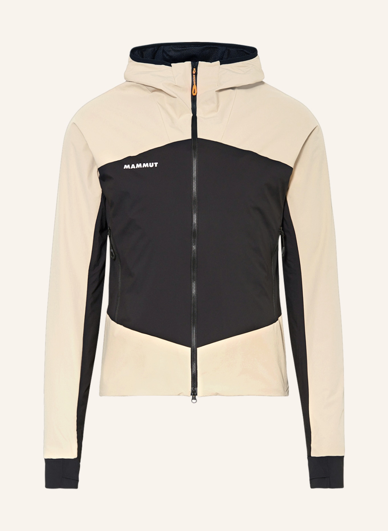 MAMMUT Hybrid jacket TAISS IN, Color: BEIGE/ BLACK (Image 1)