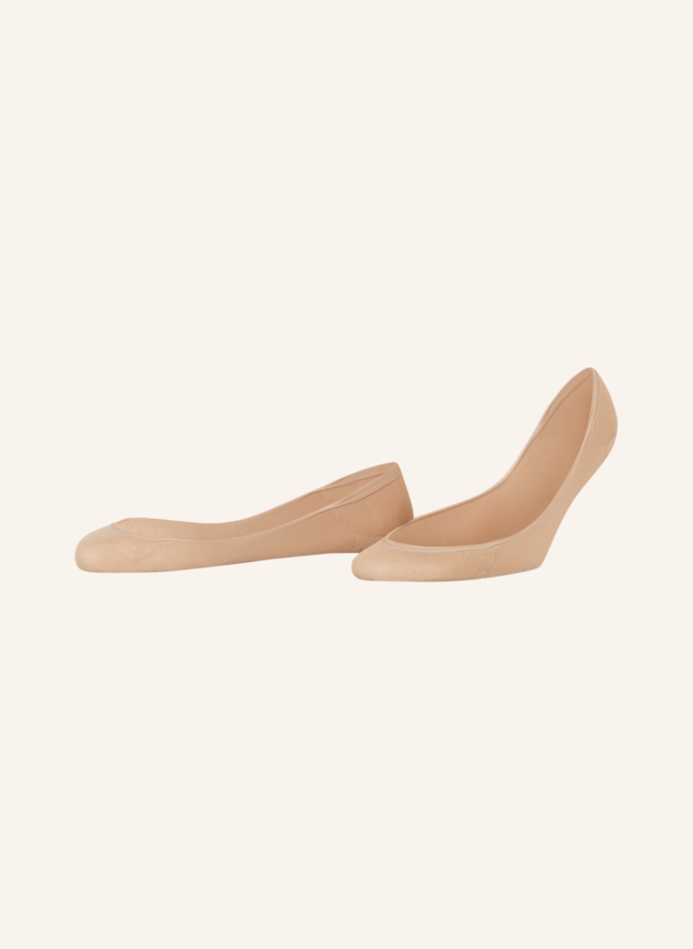 Wolford Feinstrumpf-Füßlinge COTTON FOOTSIES, Farbe: 4736 S- SISAL (Bild 1)