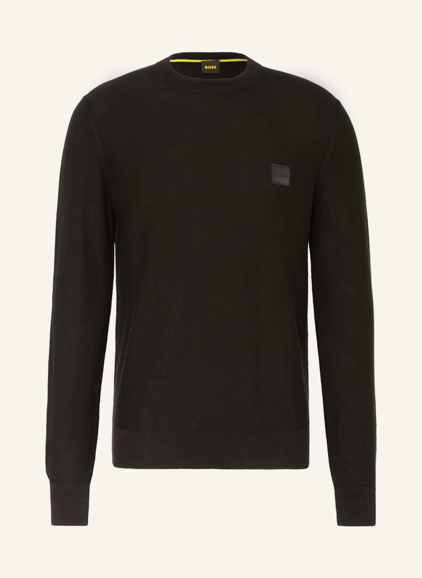 Hugo boss sweater black new arrivals