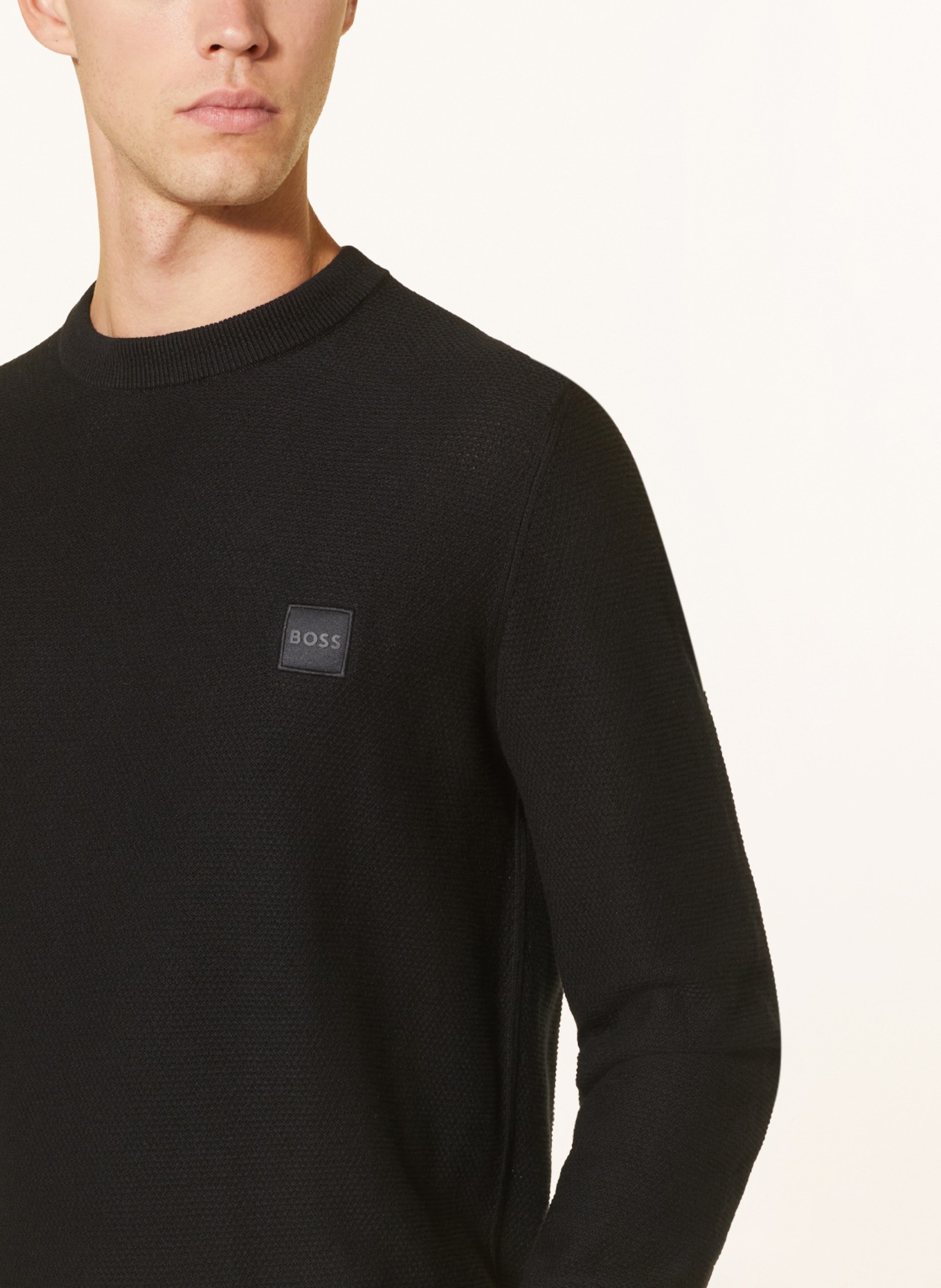 BOSS Sweater KATOURAL, Color: BLACK (Image 4)