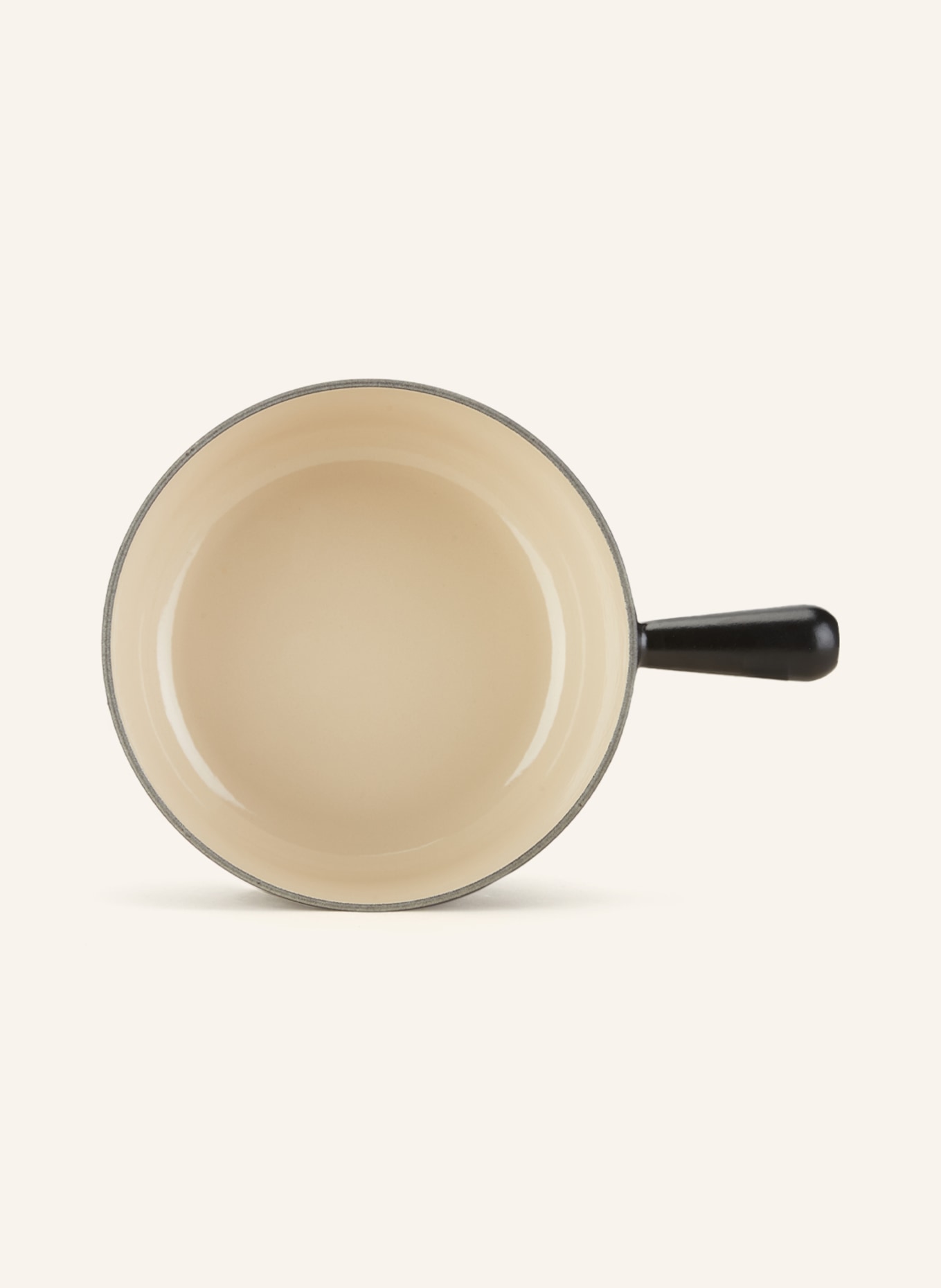 LE CREUSET Caquelon für Käsefondue: Black 103
