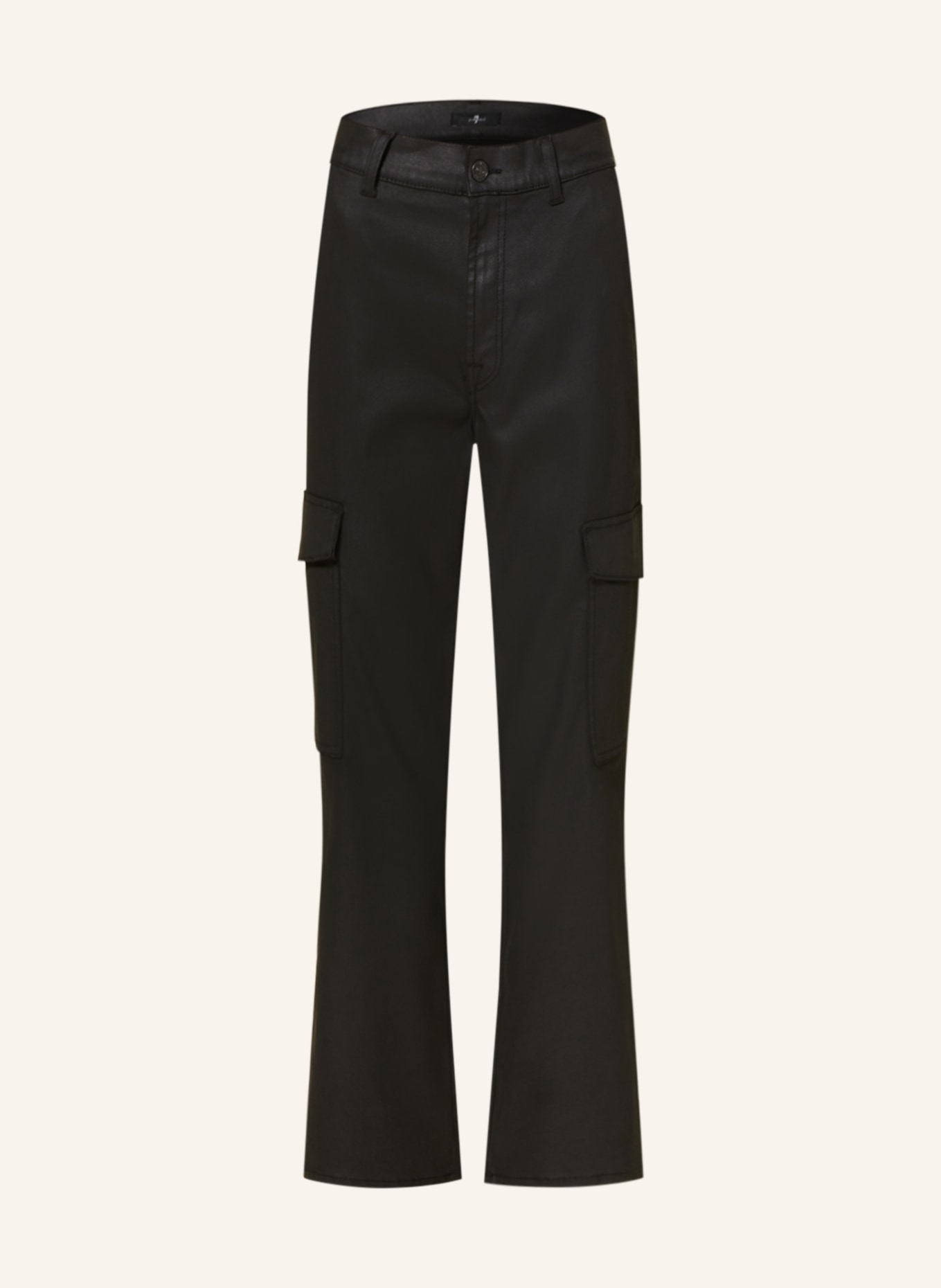 7 for all mankind Cargo pants LOGAN, Color: BLACK (Image 1)
